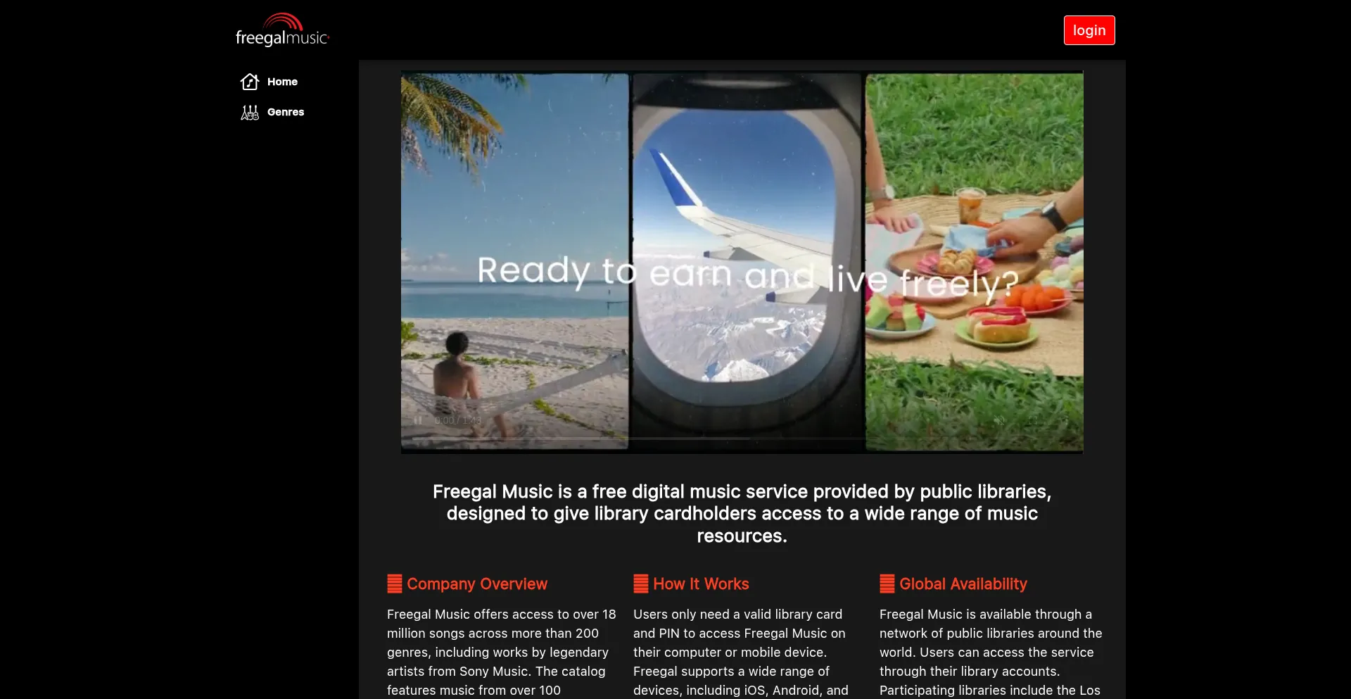 Website screenshot of Freegaldatagp.com