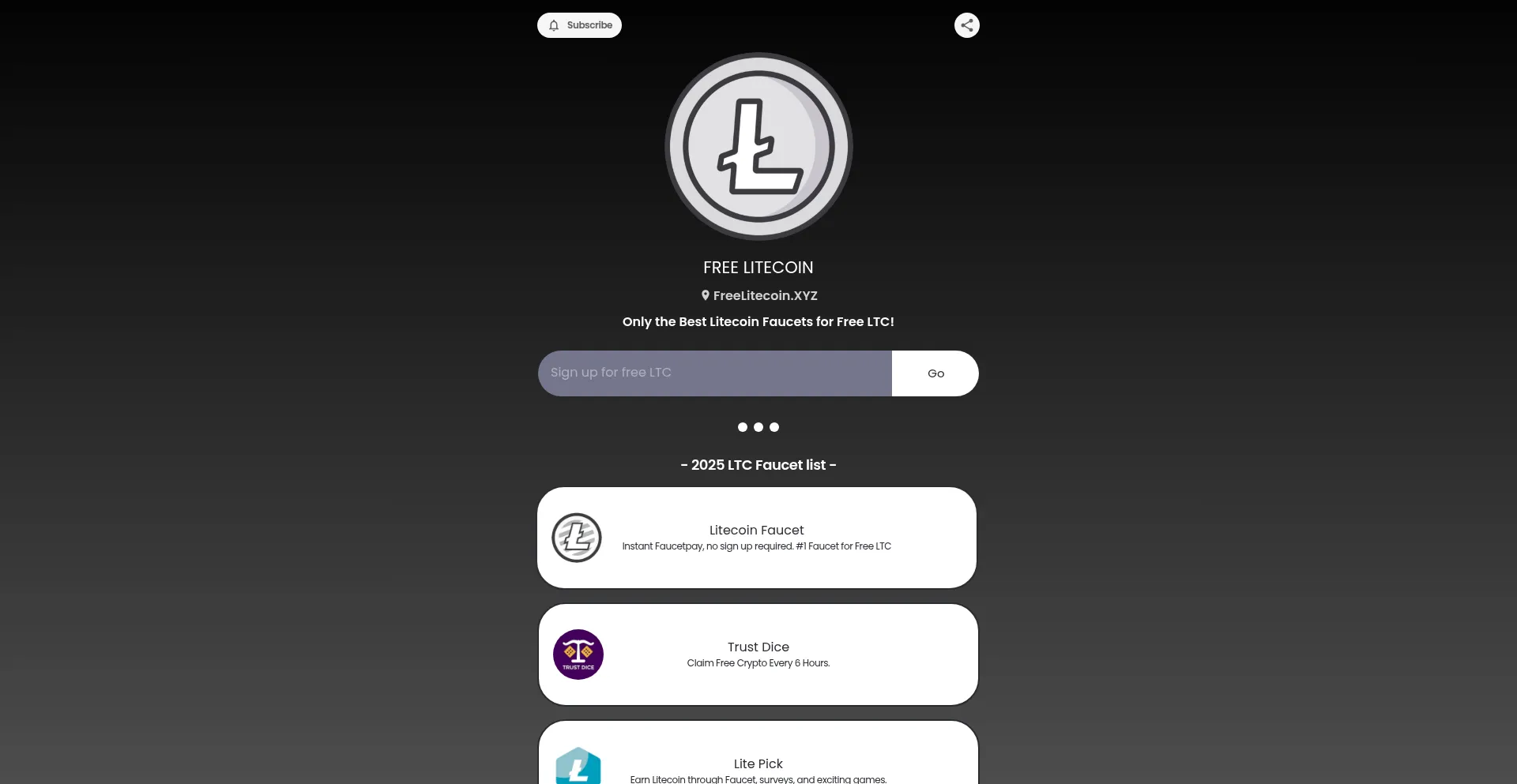 Freelitecoin.xyz