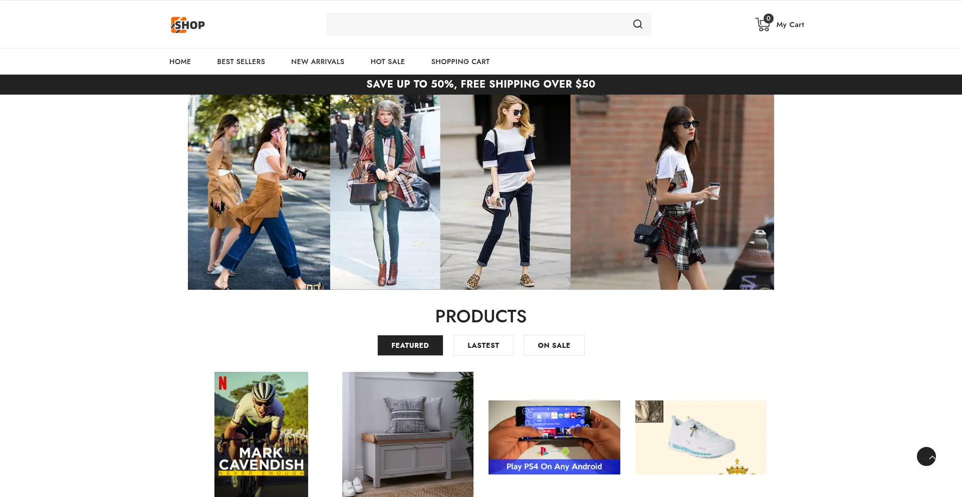 Website screenshot of Freeszet.click