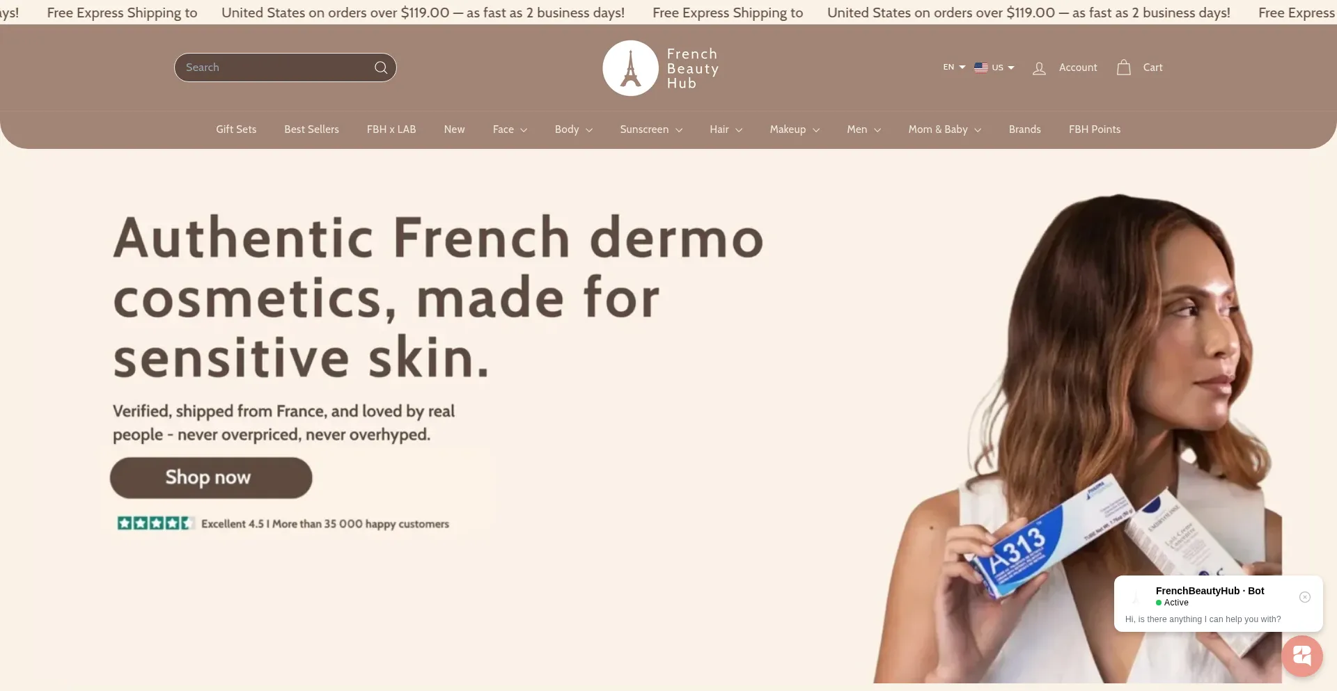 ¿És Seguro y Confiable Frenchbeautyhub.com?