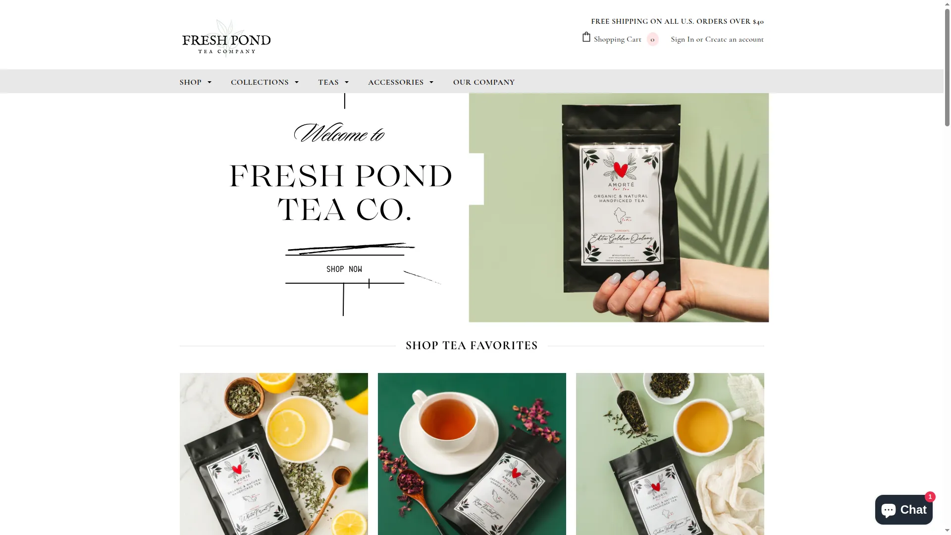 Freshpondtea.com