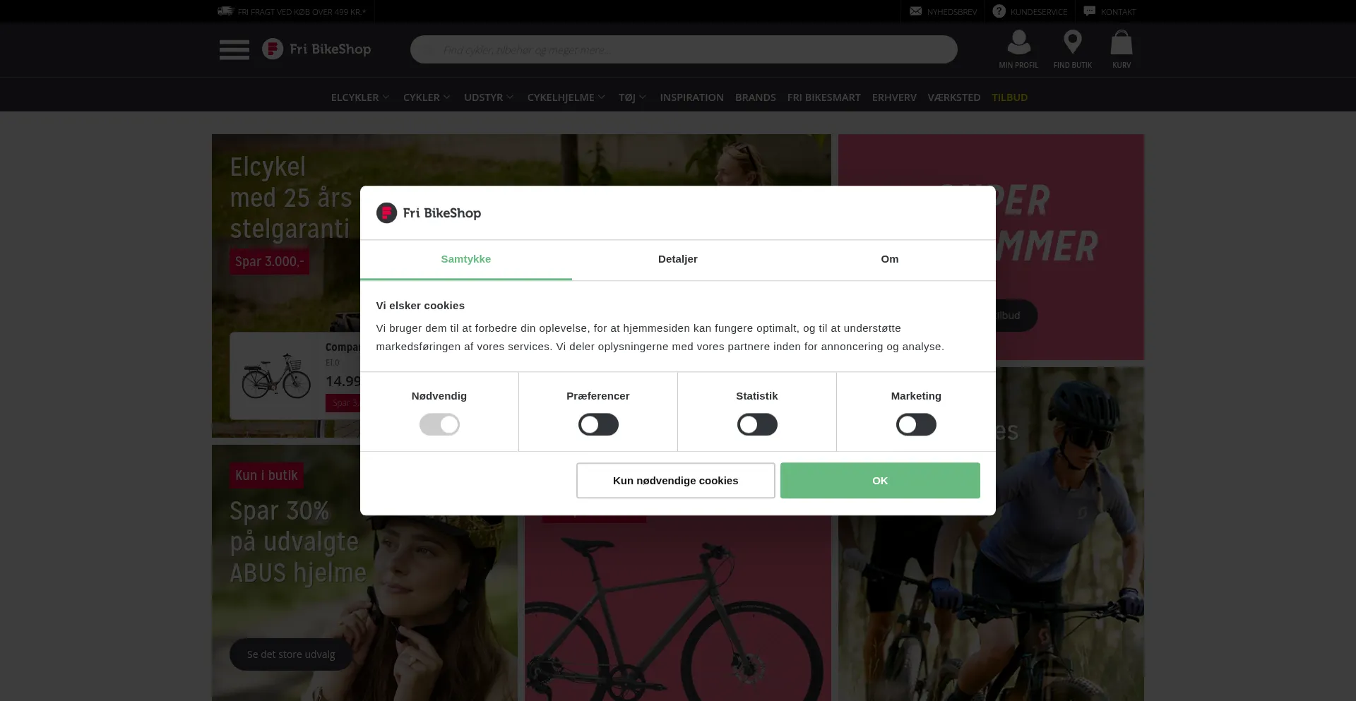 ¿És Seguro y Confiable Fribikeshop.dk?