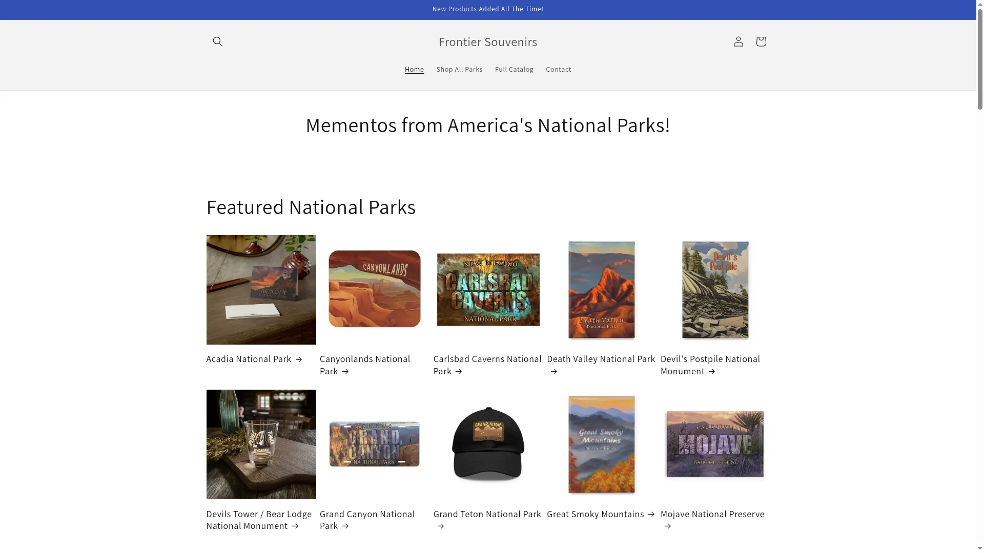 Frontiersouvenirs.com