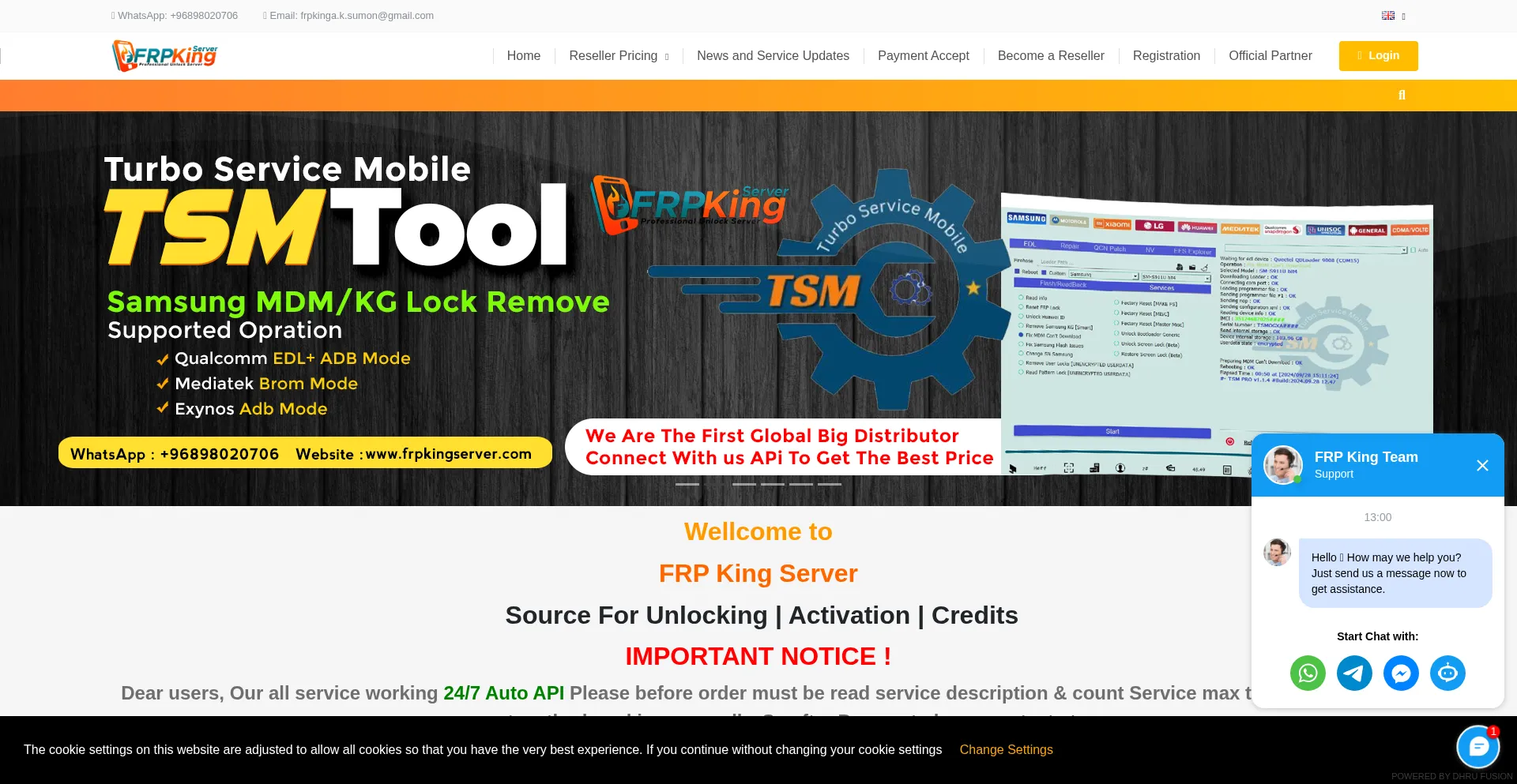 Frpkingserver.com