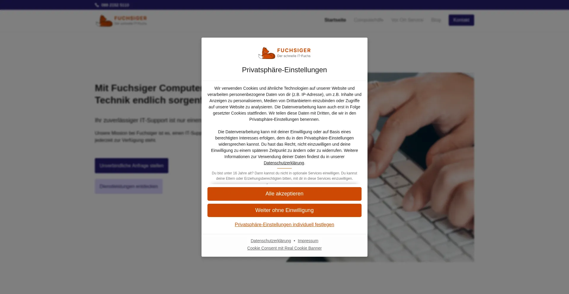 ¿És Seguro y Confiable Fuchsiger.de?