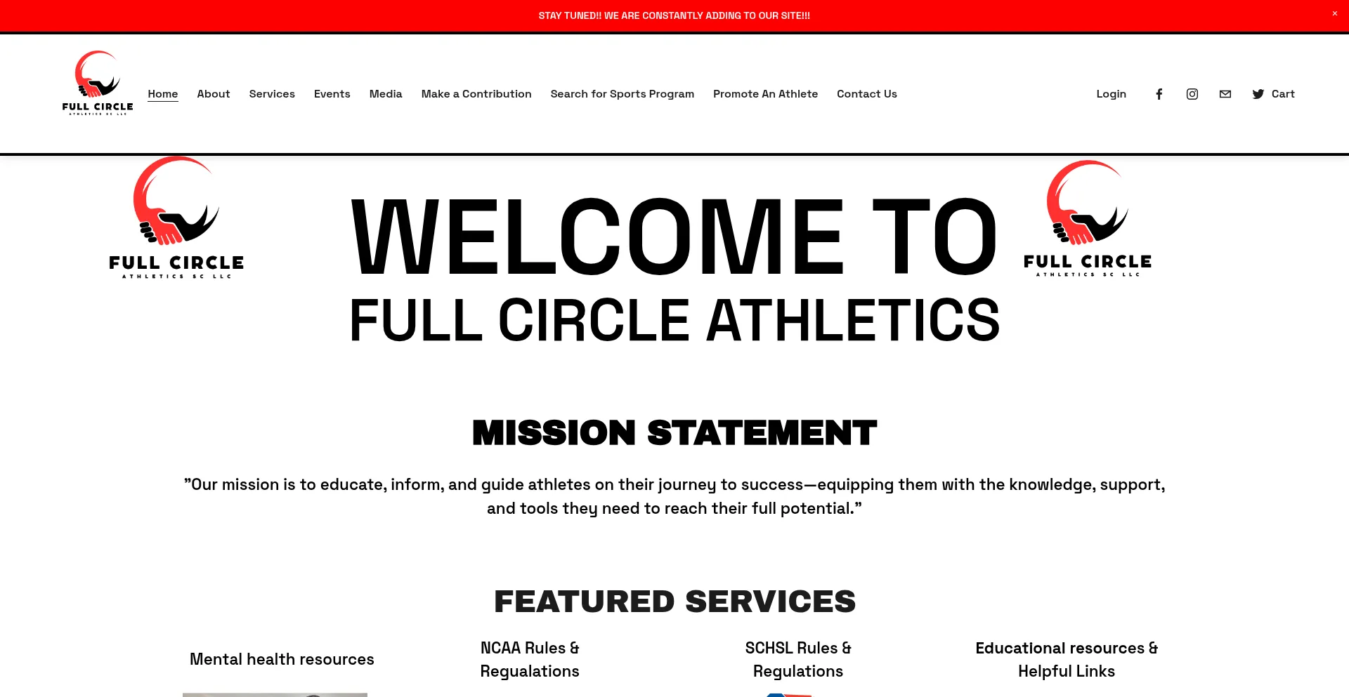 Fullcircleathletics-sc.com