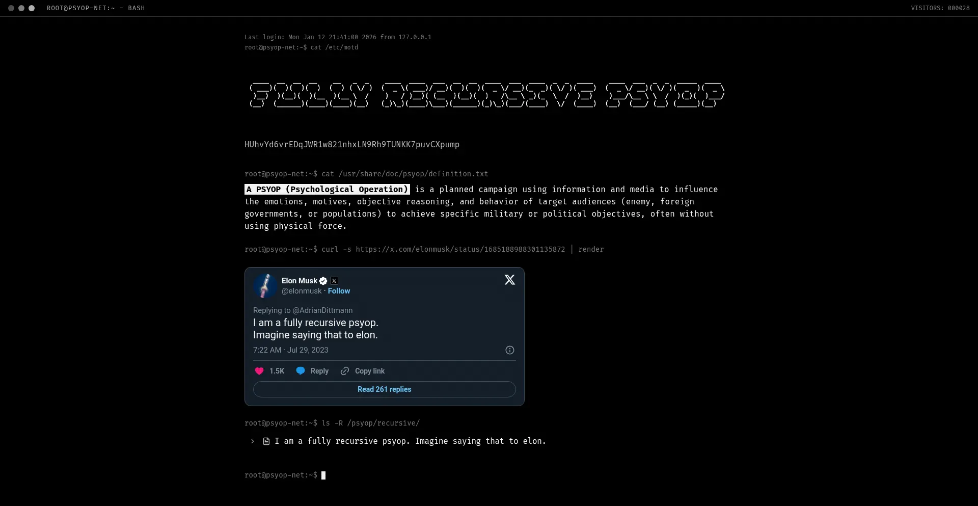 Fullyrecursivepsyop.xyz