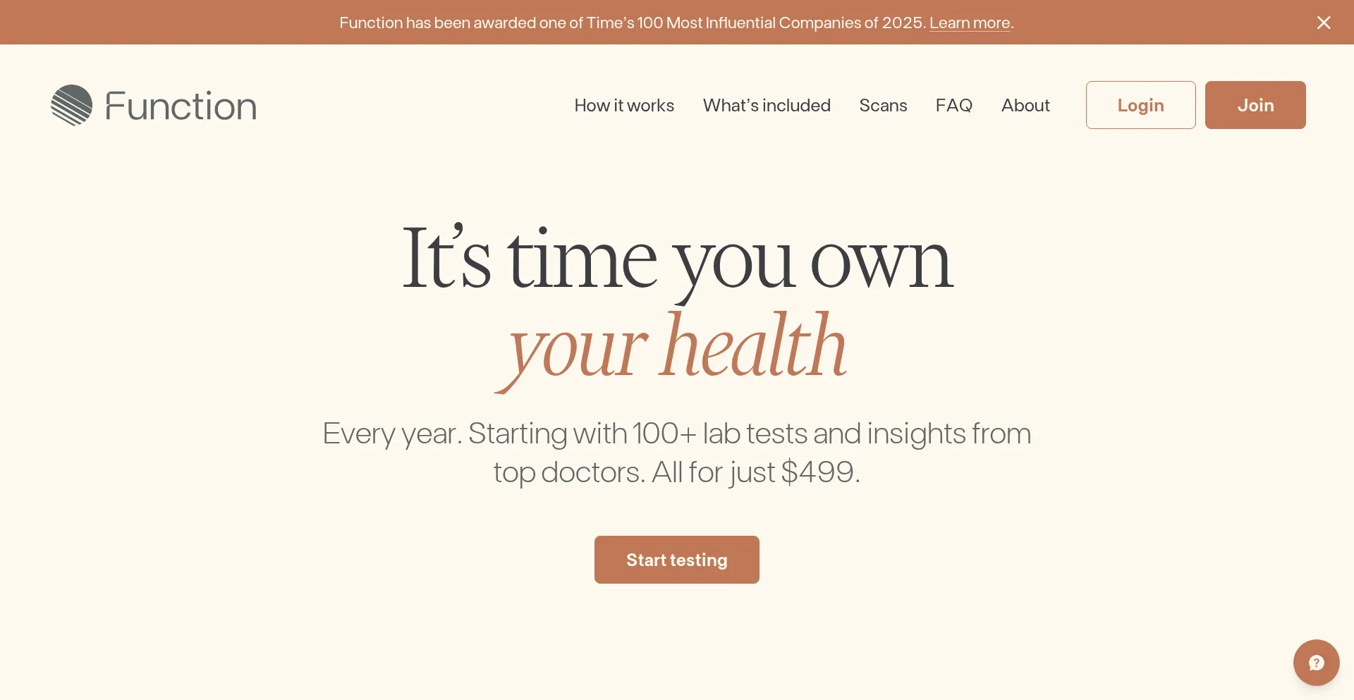 ¿És Seguro y Confiable Functionhealth.com?