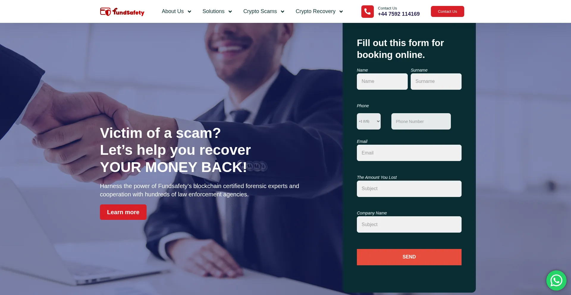 ¿És Seguro y Confiable Fundsafety.net?