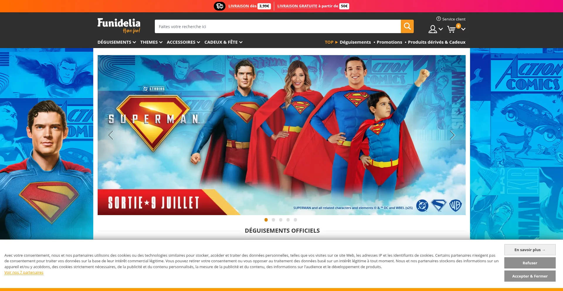 Funidelia.fr Screenshot