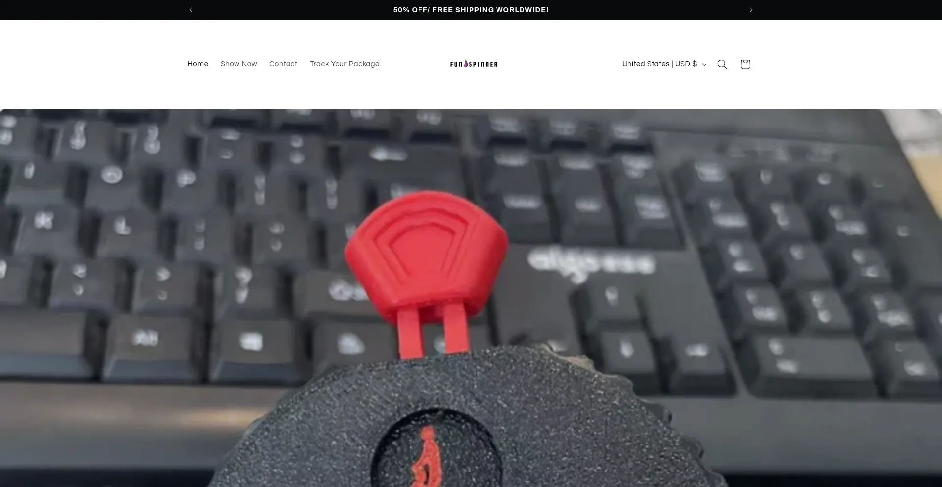 Website screenshot of Funtowerr.com