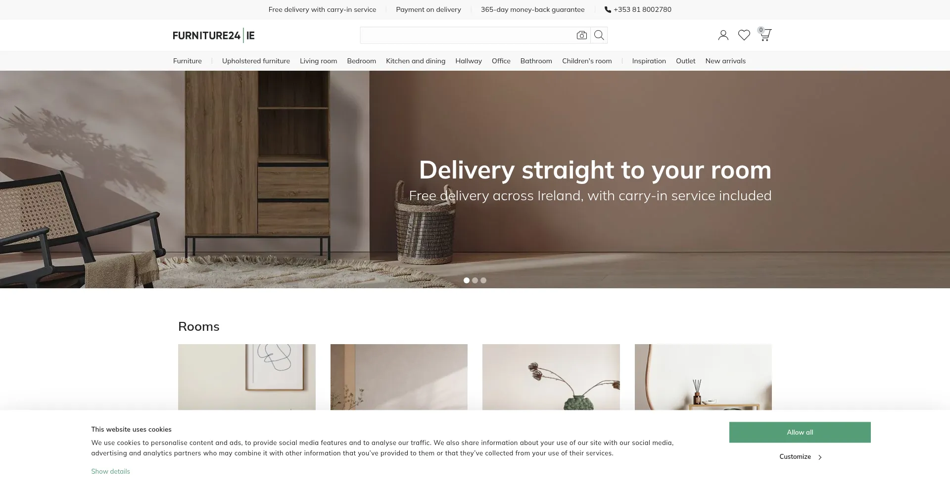¿És Seguro y Confiable Furniture24.ie?