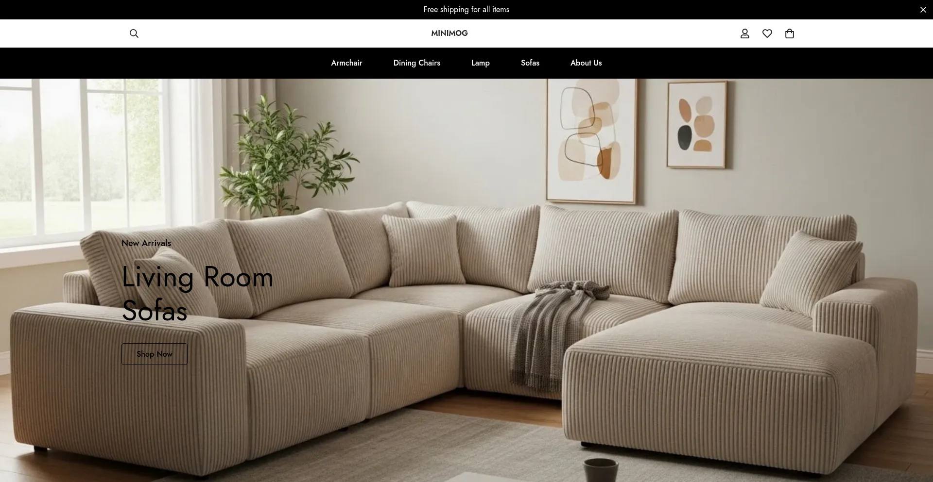 Website screenshot of Fusalon.shop