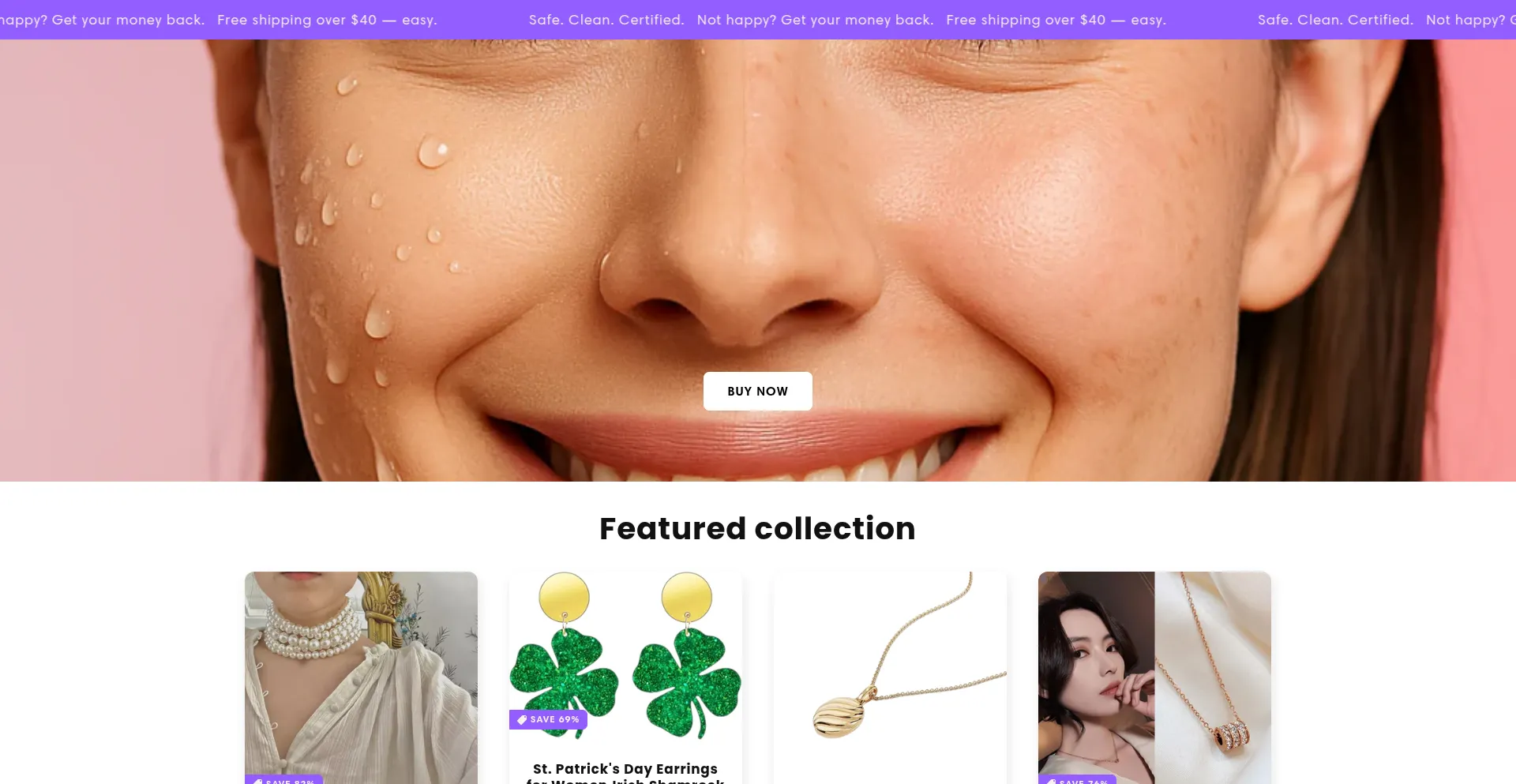 Website screenshot of Fuudylove.com