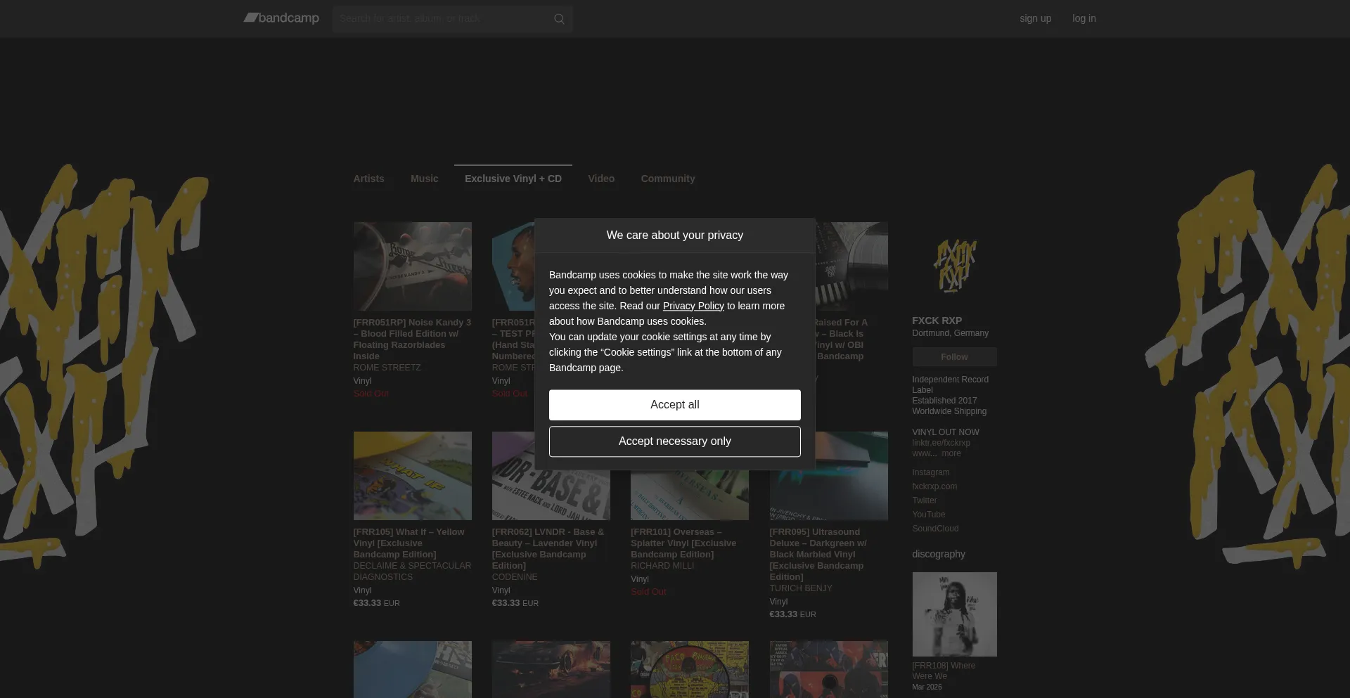 Fxckrxp.bandcamp.com
