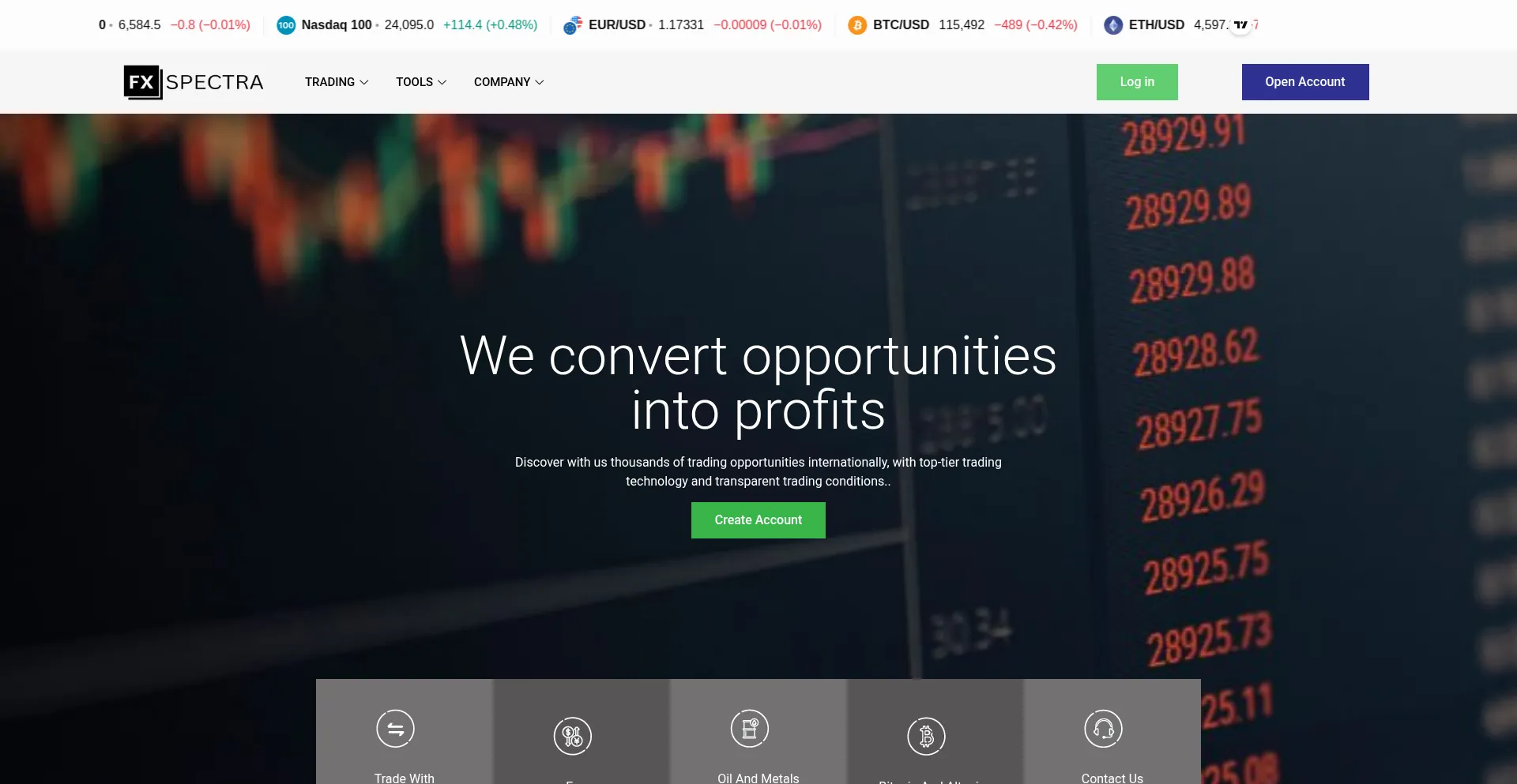 ¿És Seguro y Confiable Fxspectra.com?