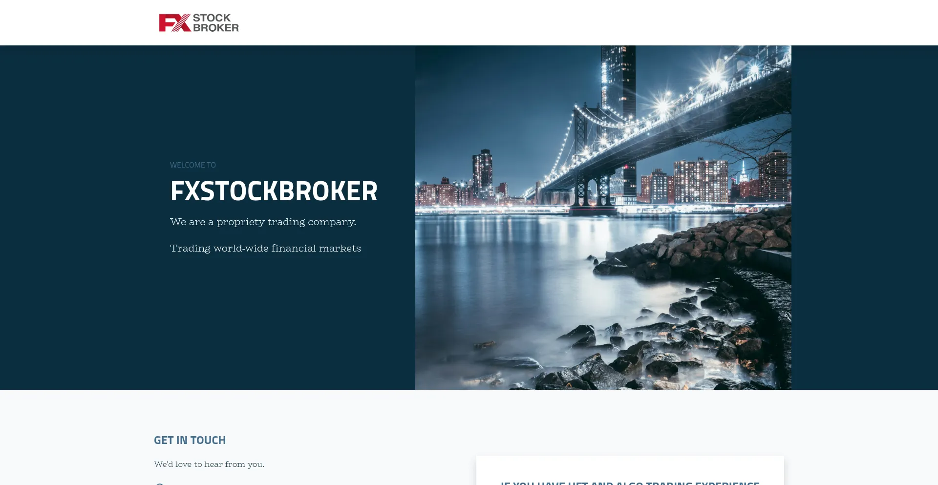 ¿És Seguro y Confiable Fxstockbroker.com?