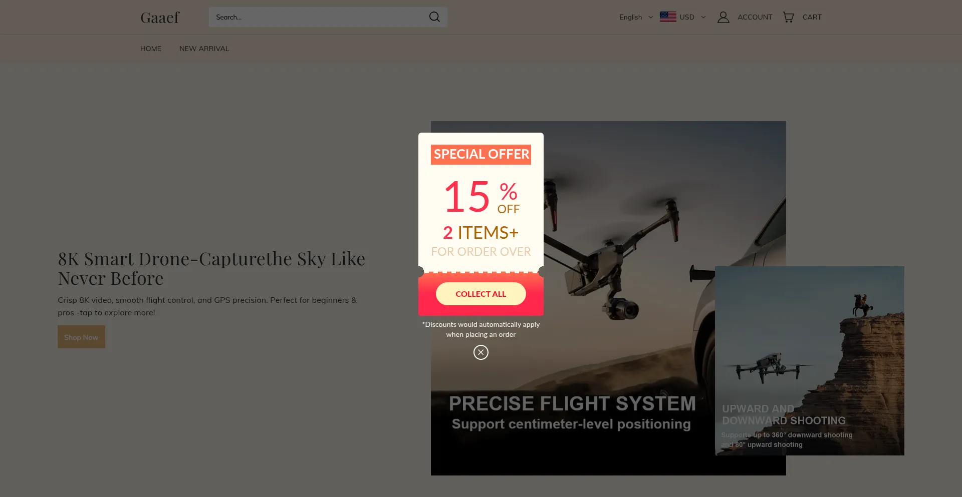 Gaaef.com Screenshot