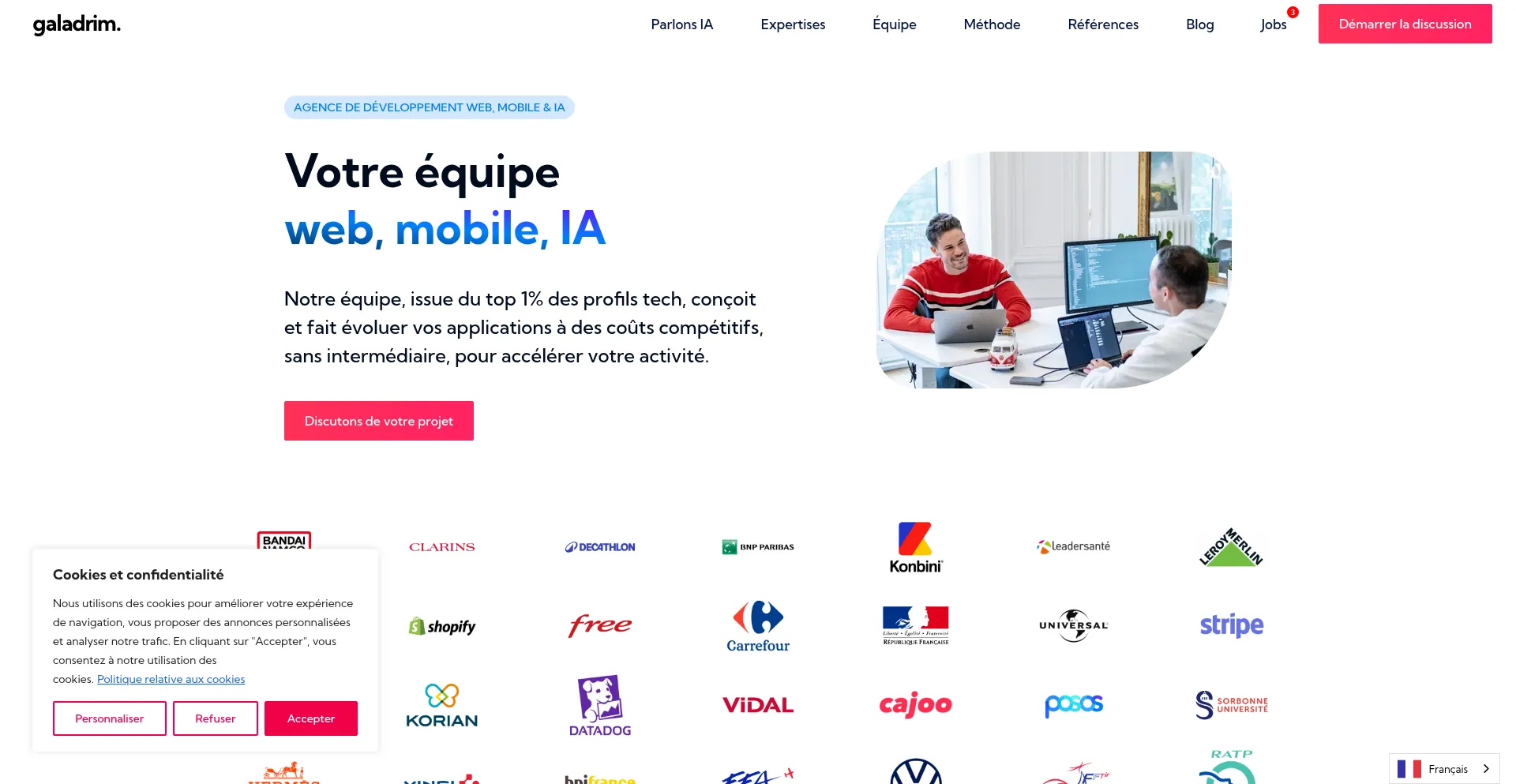 ¿És Seguro y Confiable Galadrim.fr?