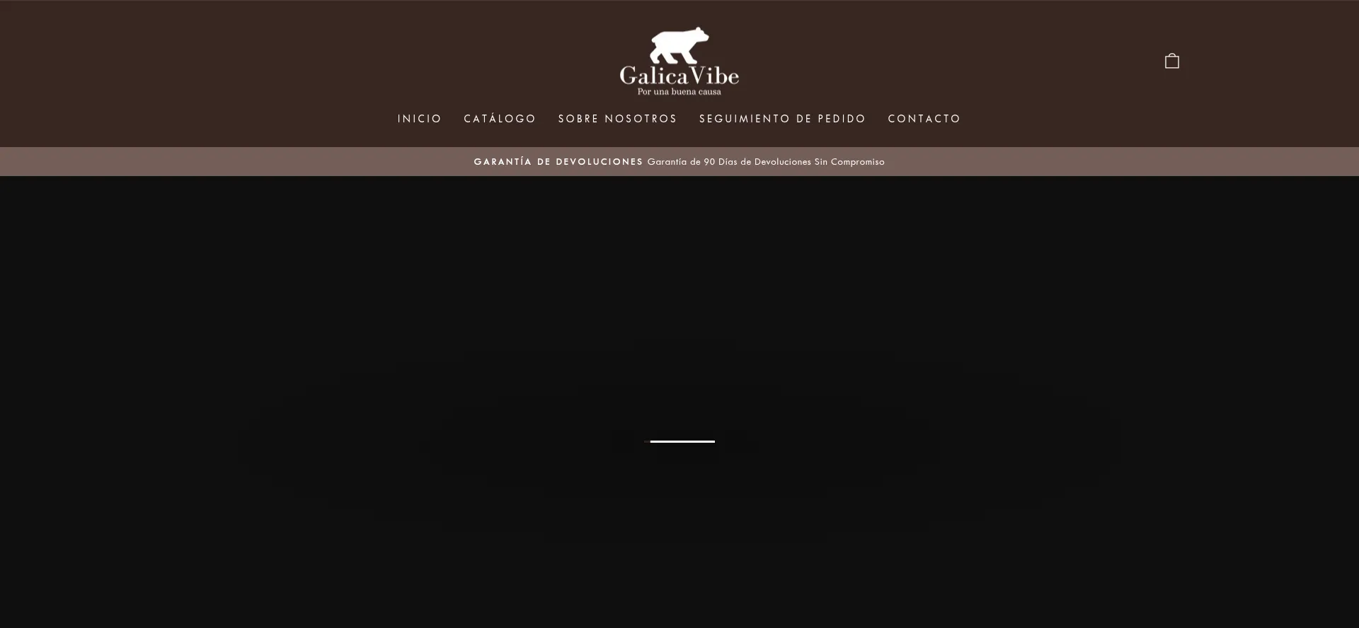 Website screenshot of Galicia-vibe.com