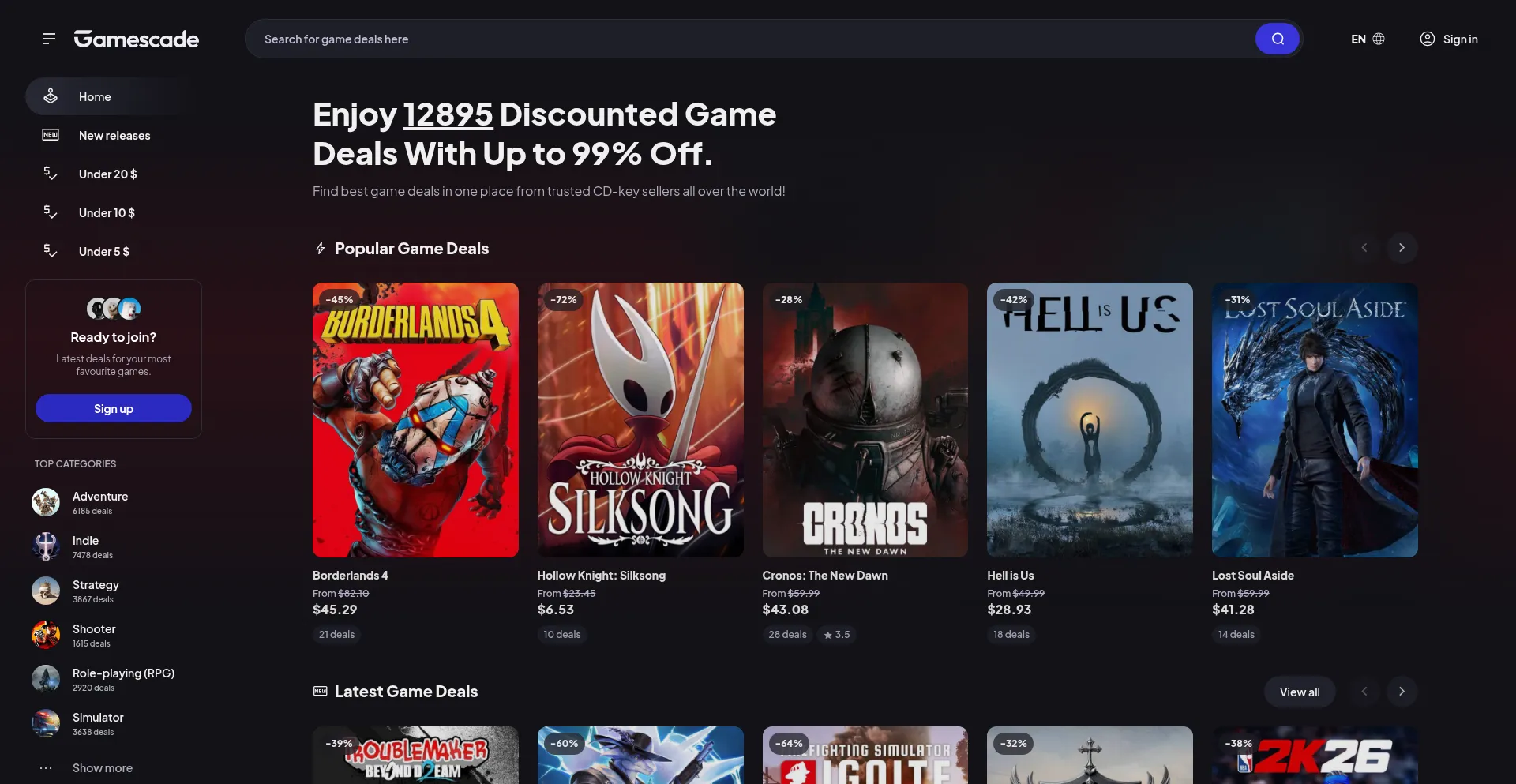 ¿És Seguro y Confiable Gamescade.com?