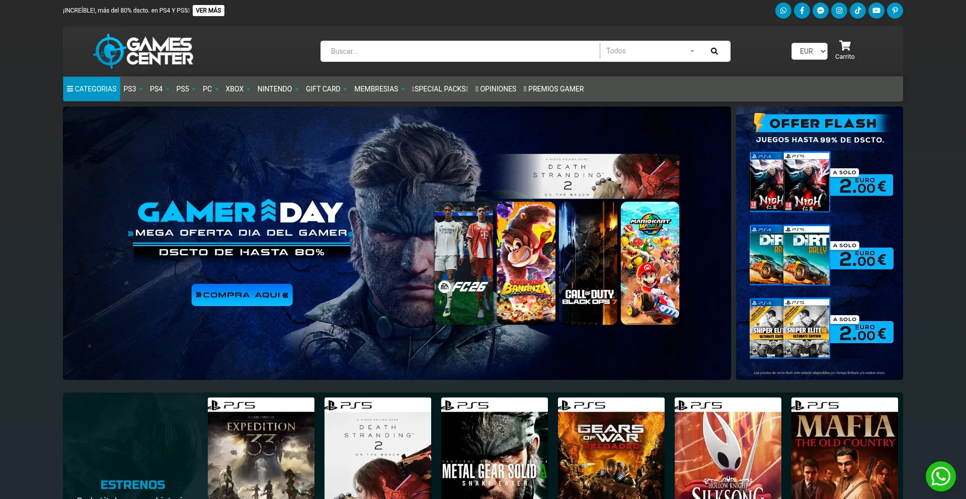 ¿És Seguro y Confiable Gamescenter.es?