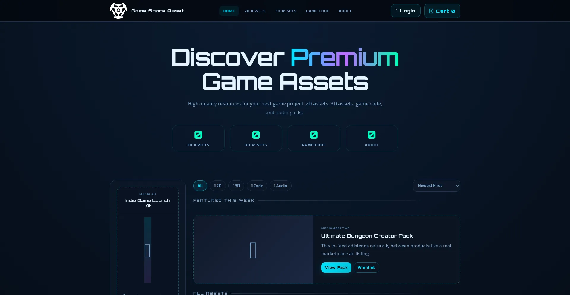 Gamespaceasset.com