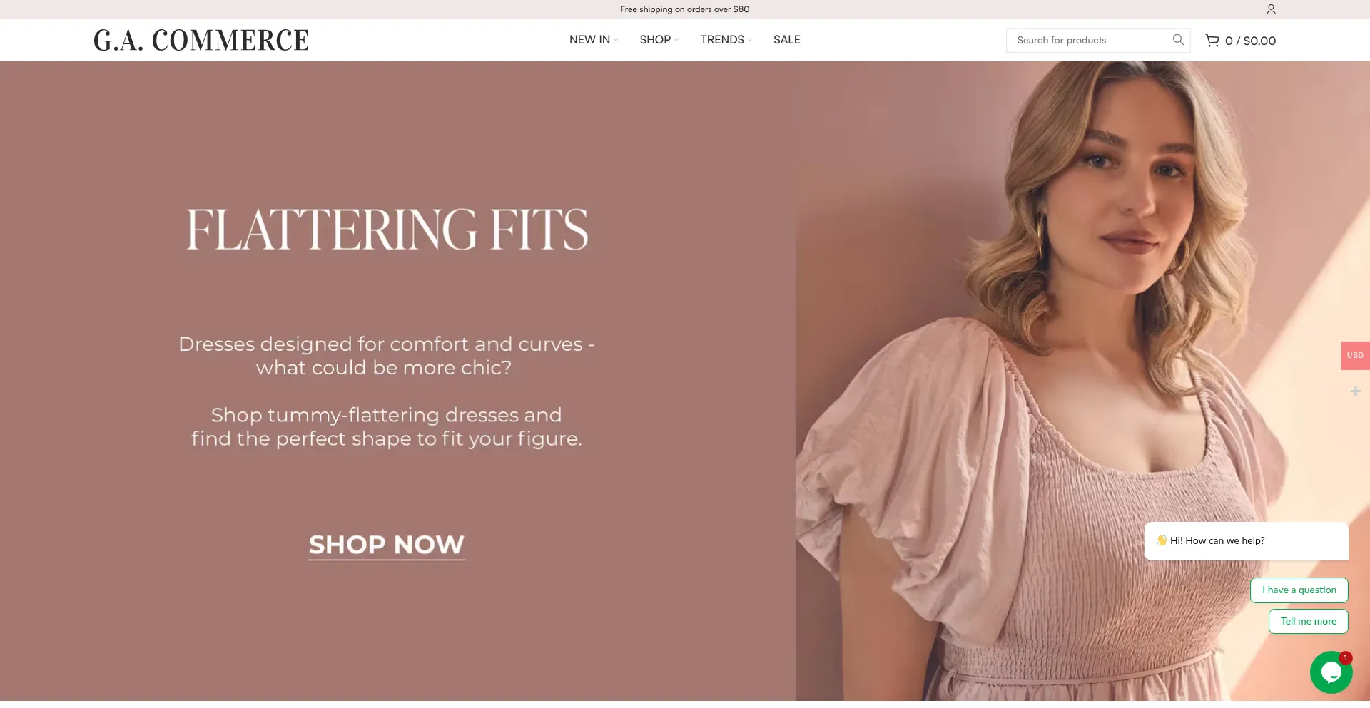 Website screenshot of Garebate.com