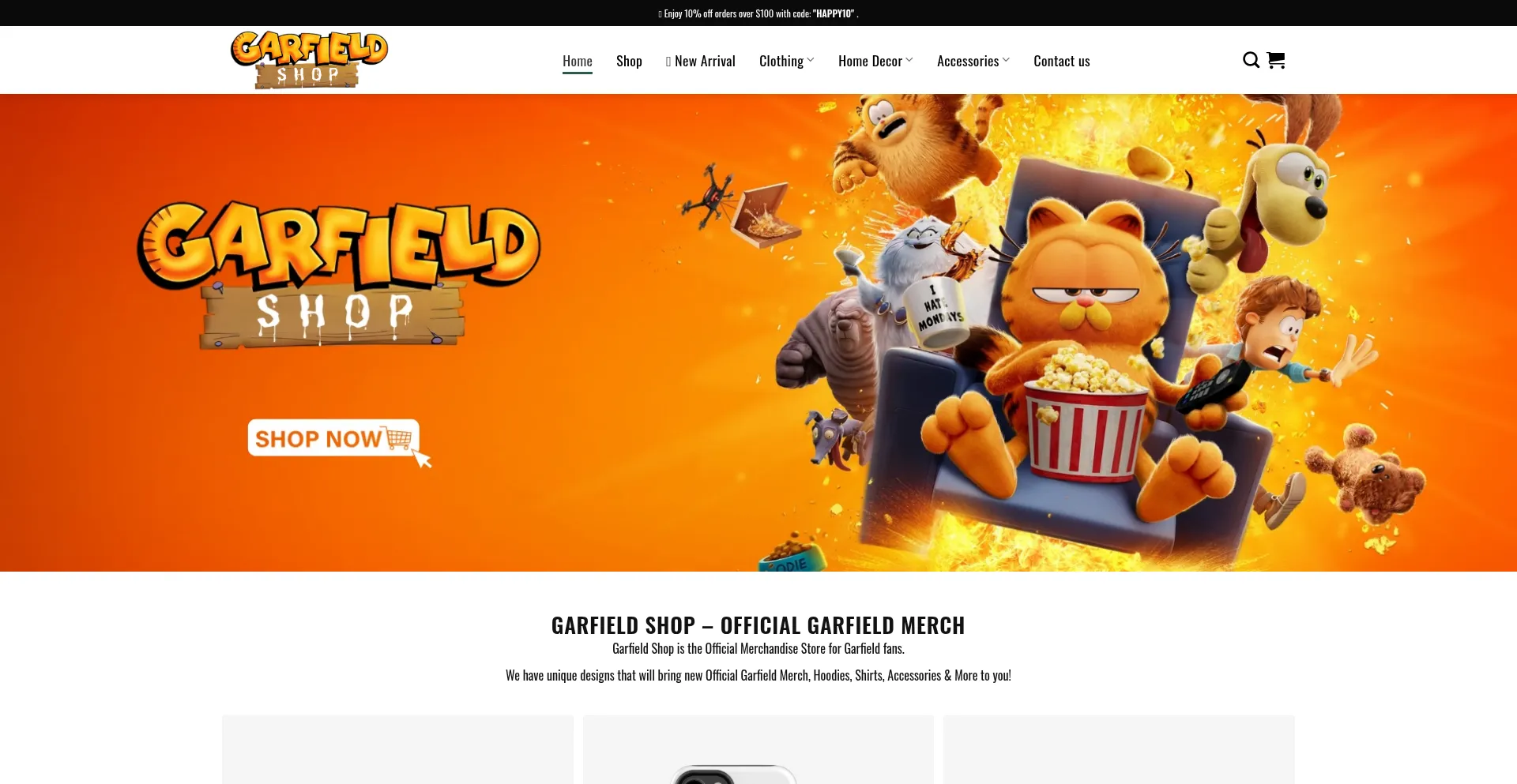 ¿És Seguro y Confiable Garfieldshop.com?