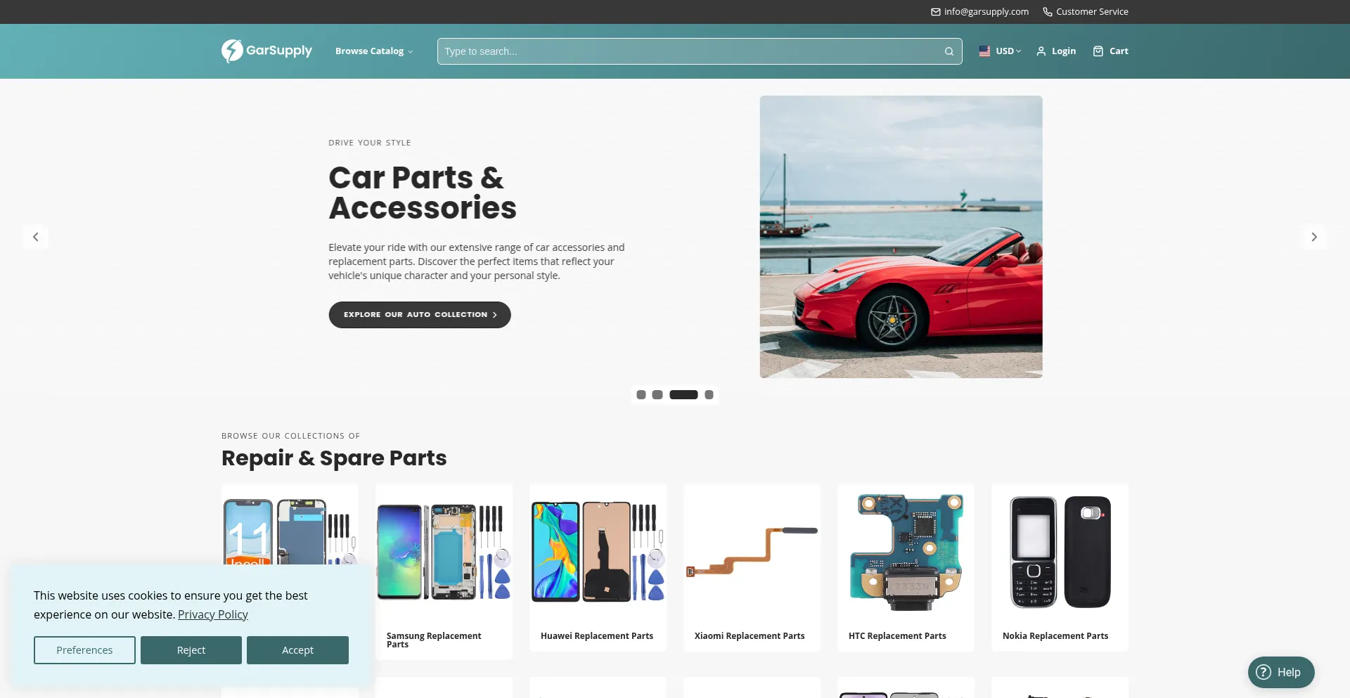 ¿És Seguro y Confiable Garsupply.com?