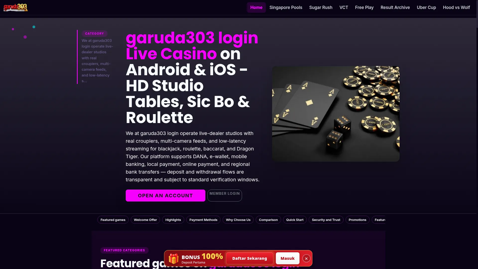 Garuda303login.net