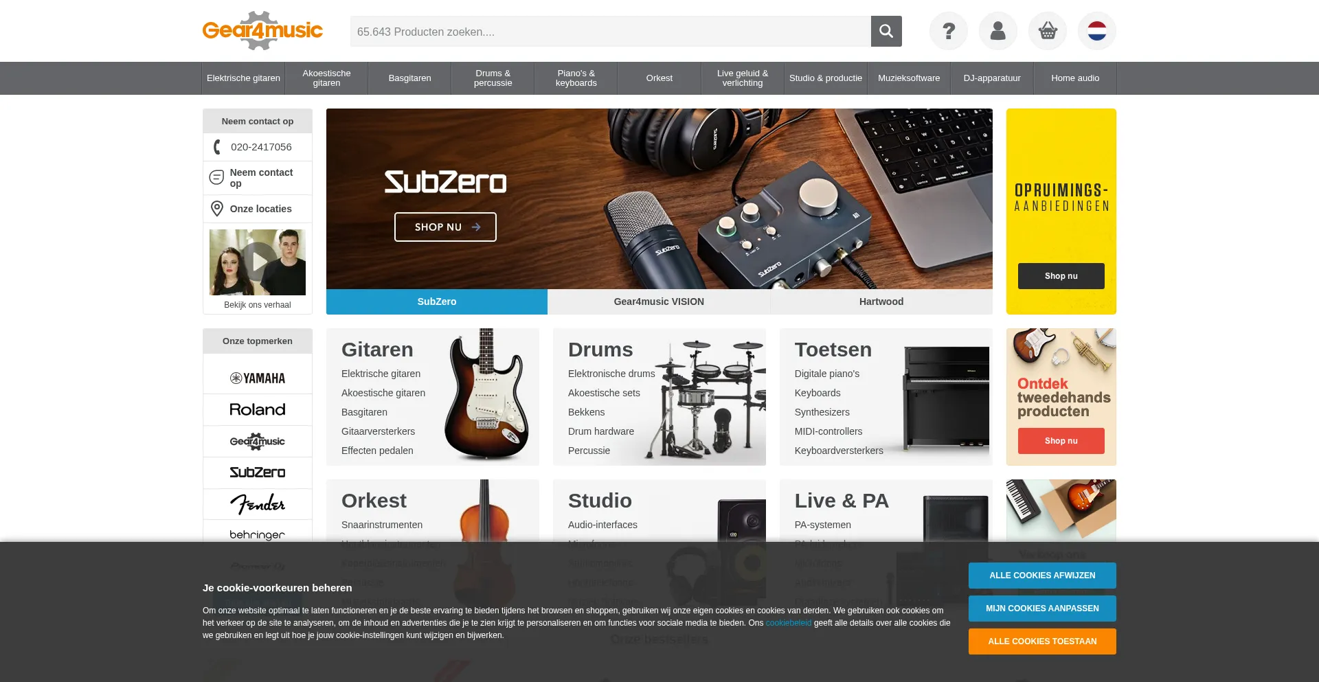 ¿És Seguro y Confiable Gear4music.nl?