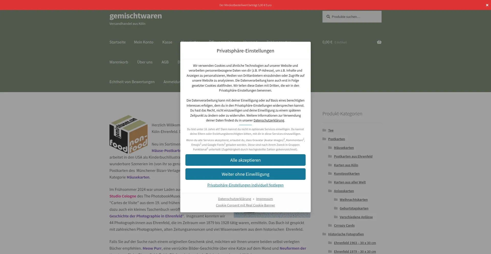 ¿És Seguro y Confiable Gemischtwaren.com?