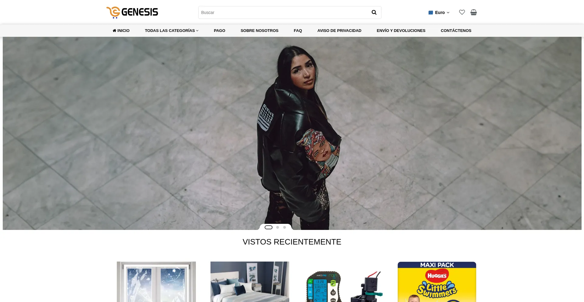 Website screenshot of Genesisresearch.org