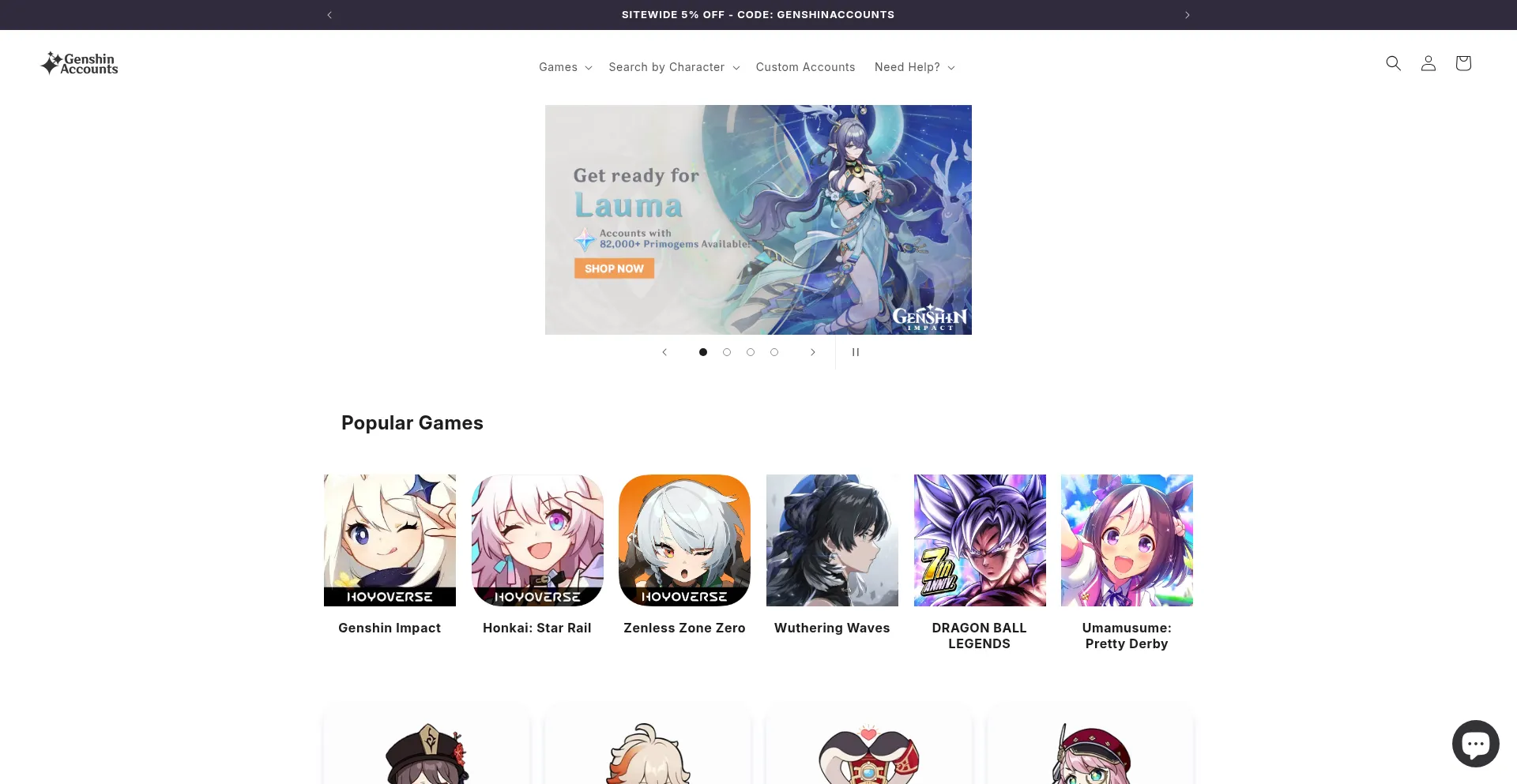 ¿És Seguro y Confiable Genshinaccounts.com?