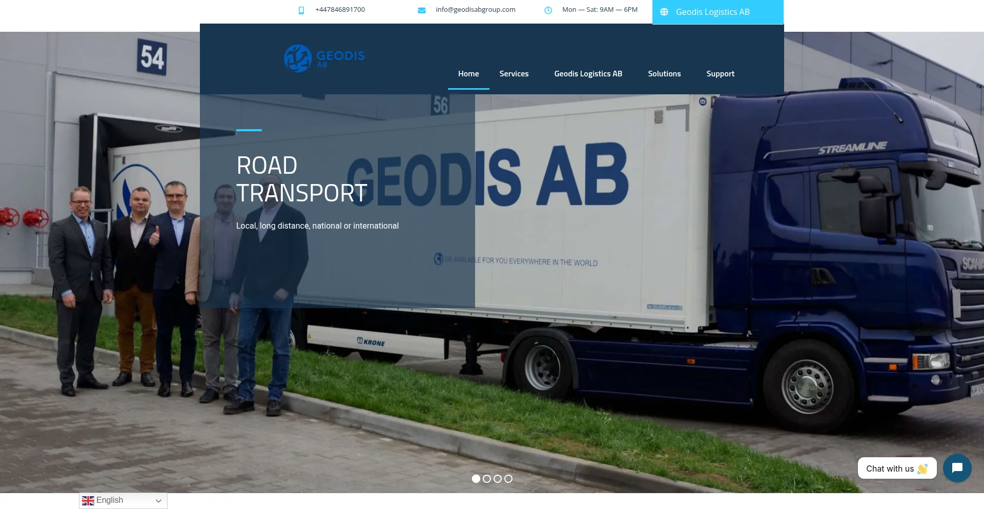 ¿És Seguro y Confiable Geodisablogistics.com?