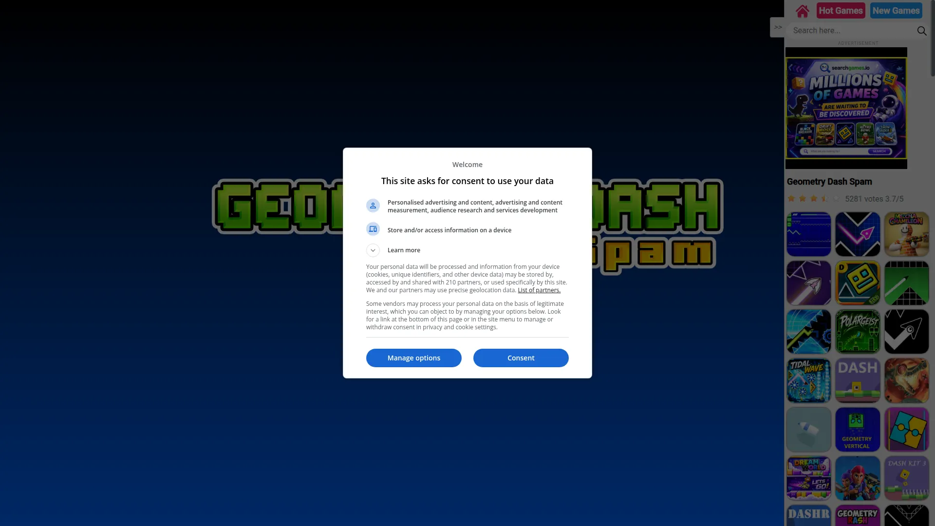 Geometrydashspam.io