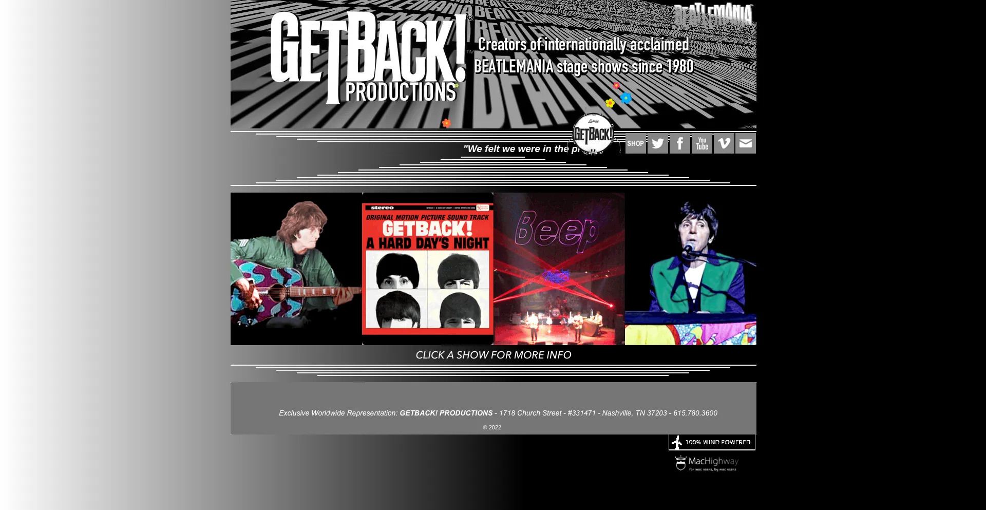 Getbackbeatlemania.com