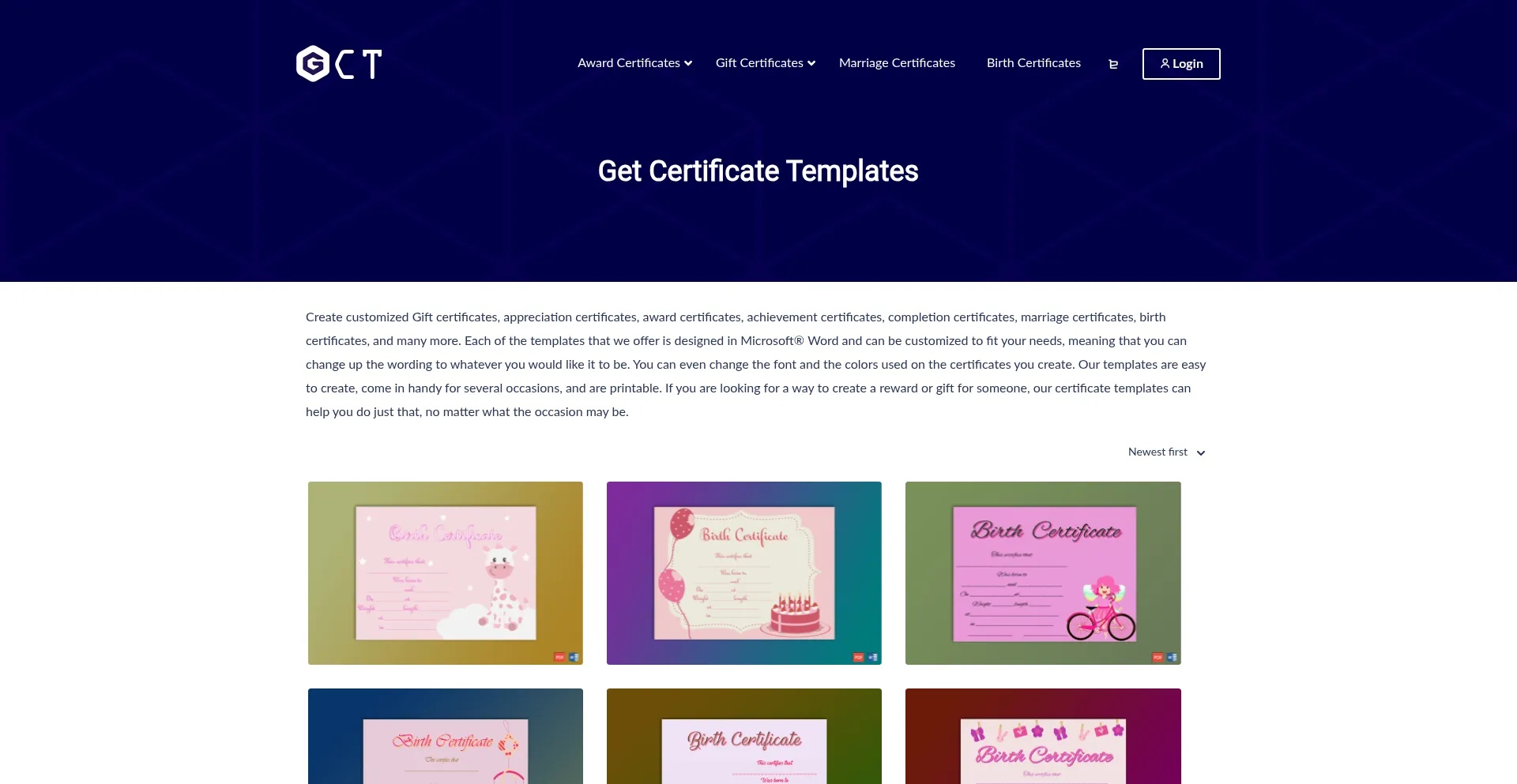 Getcertificatetemplates.com