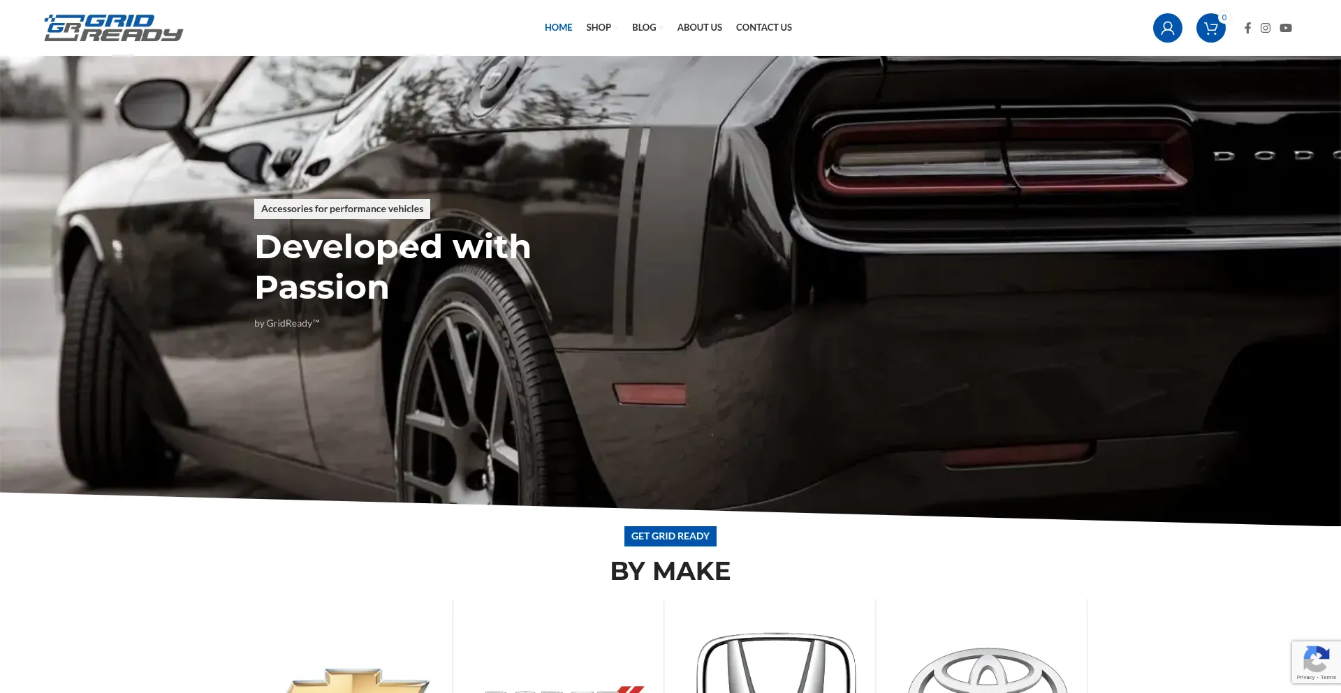 Getgridready.com Screenshot
