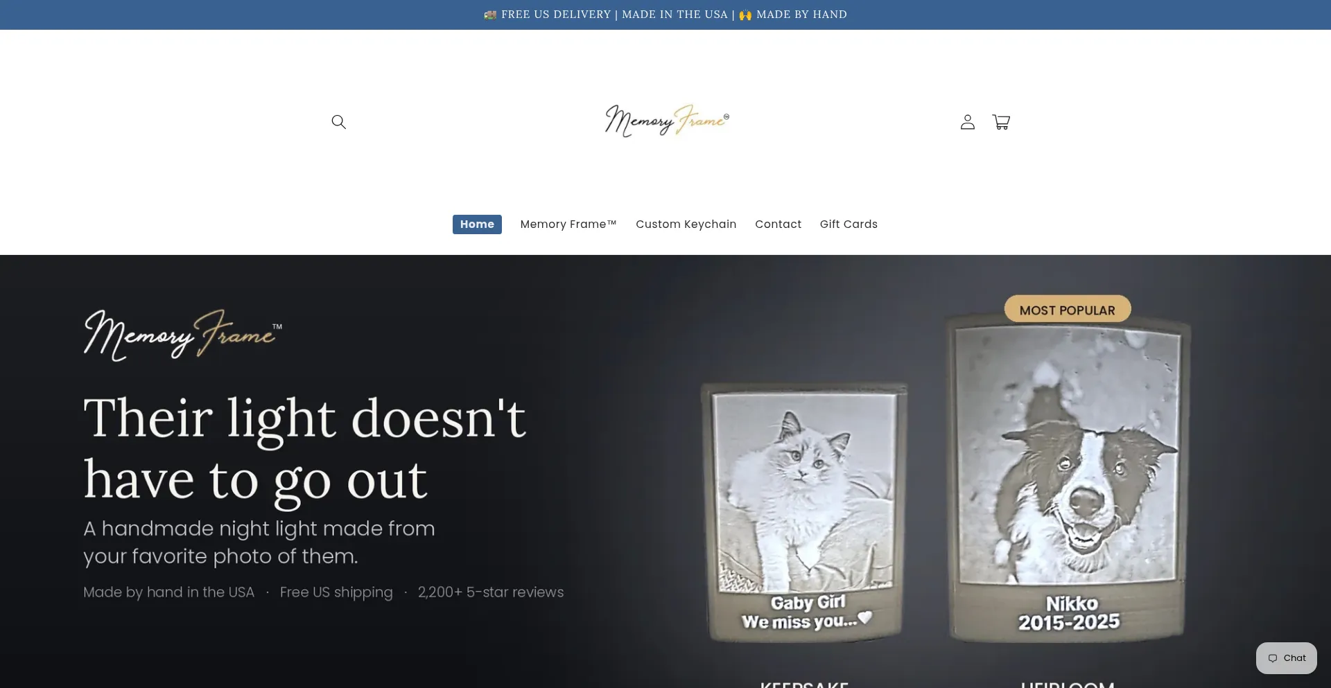 Getmemoryframe.com