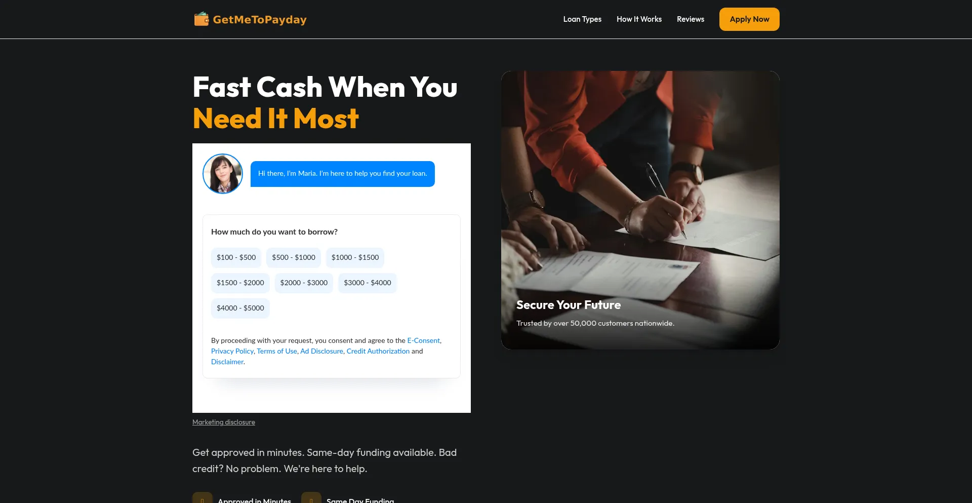 Getmetopayday.com