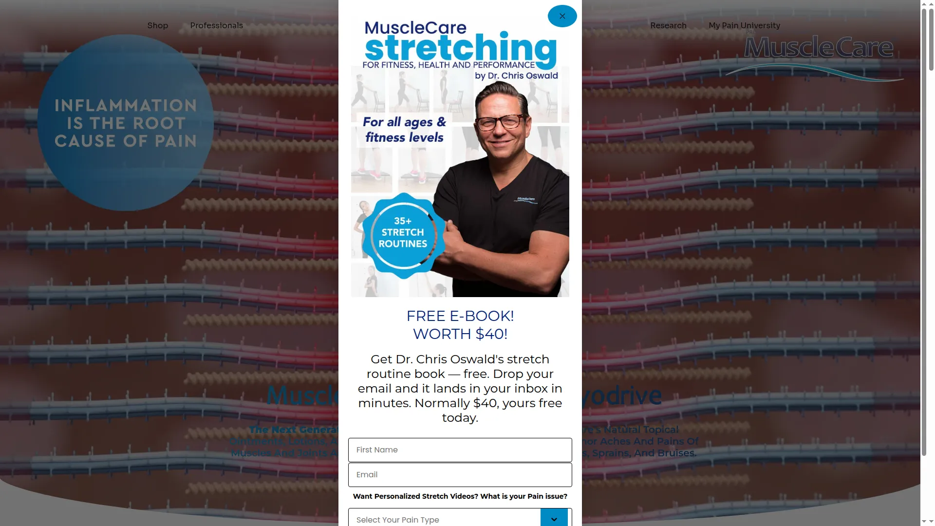 Getmusclecare.com
