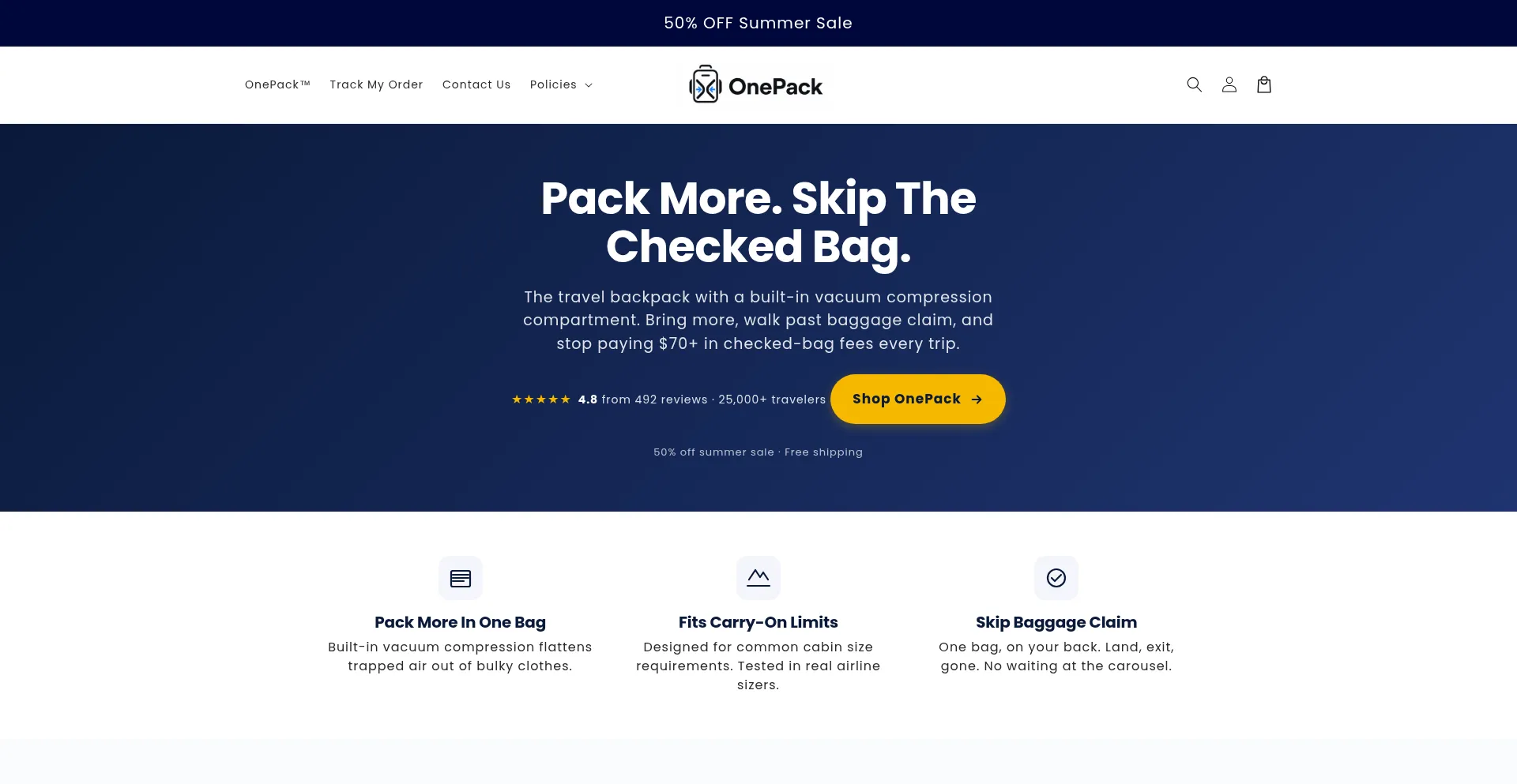 Getonepack.com