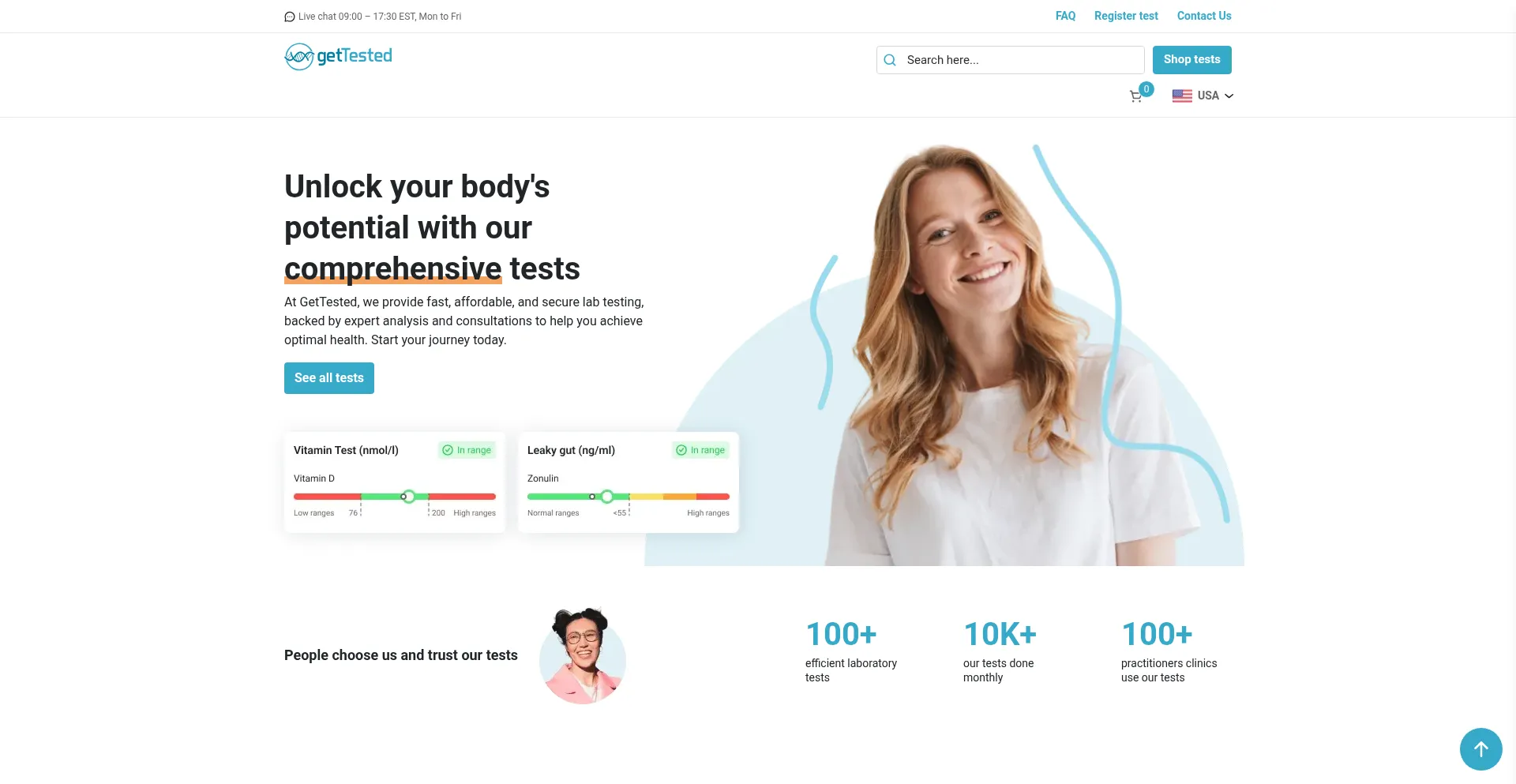 ¿És Seguro y Confiable Gettested.us?