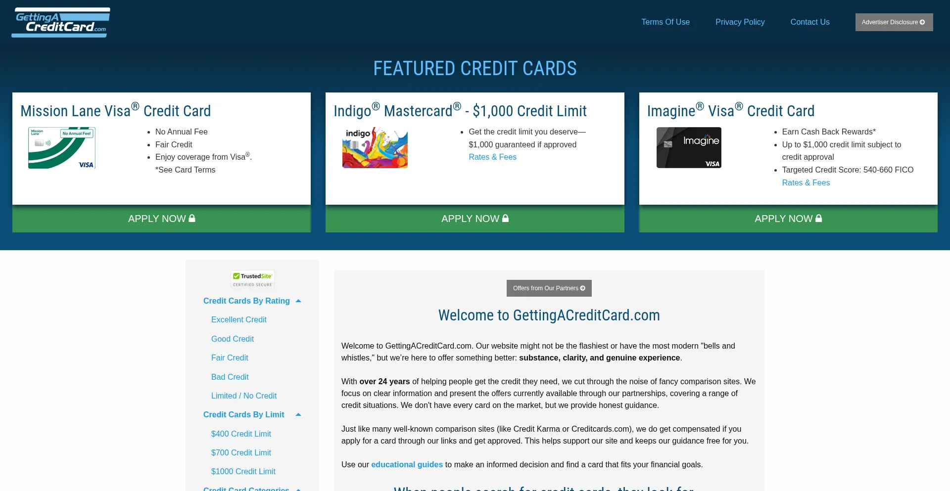 Gettingacreditcard.com