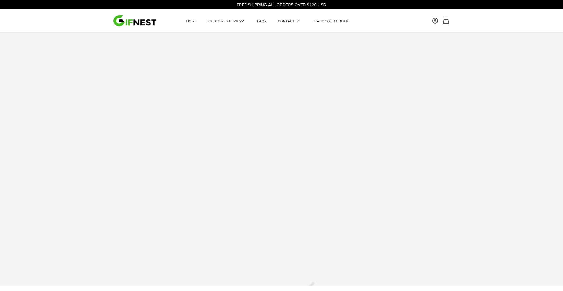 Website screenshot of Gifnest-shop.com
