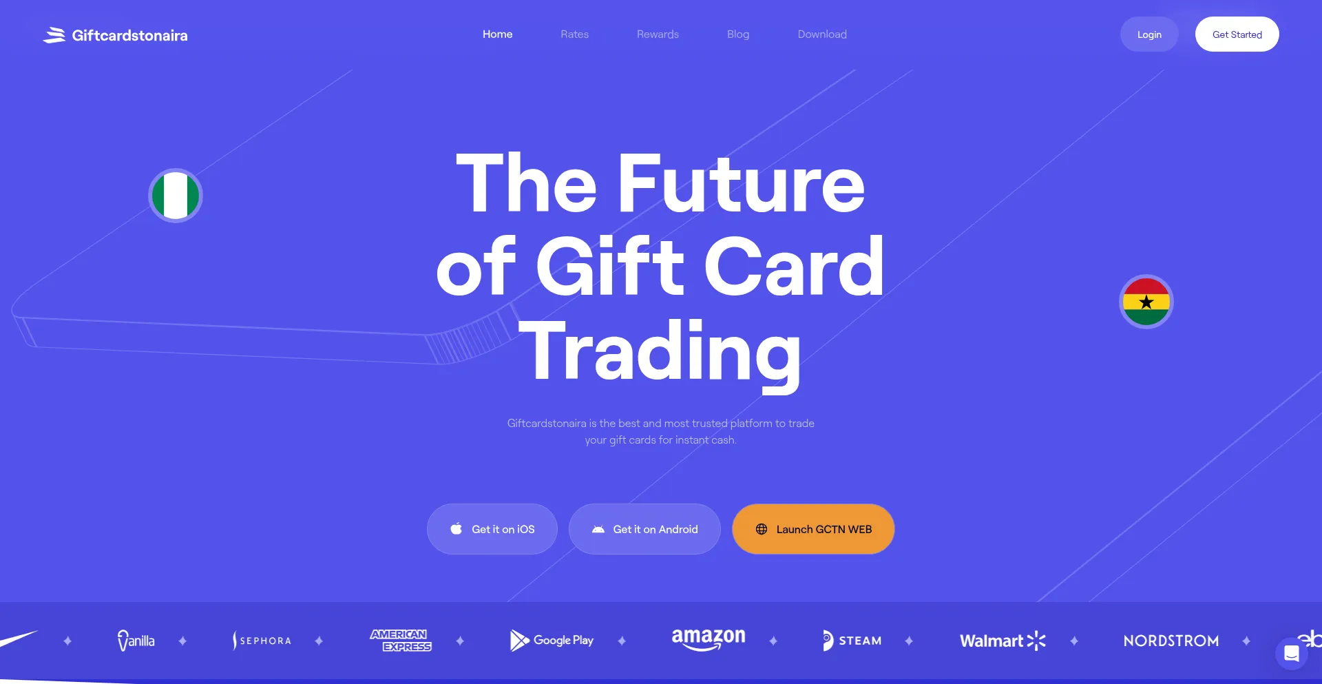 Giftcardstonaira.com Screenshot