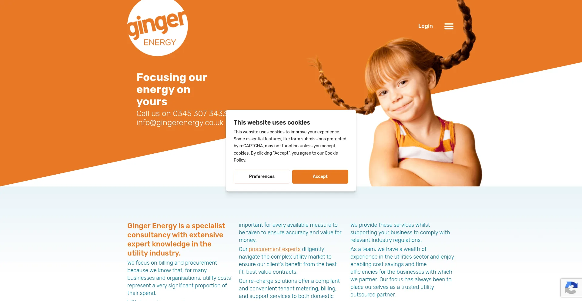 Gingerenergy.co.uk