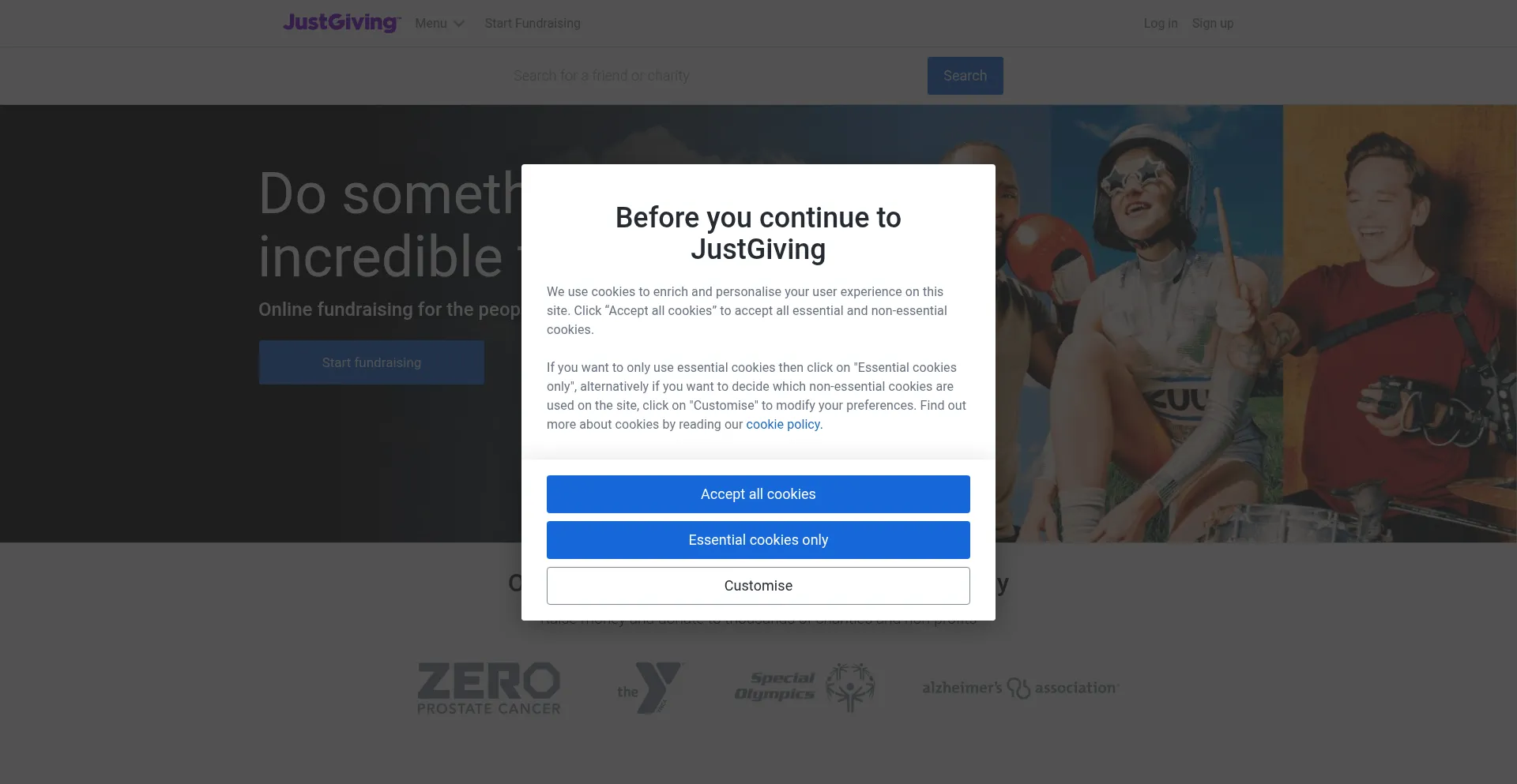 Giving.com Screenshot